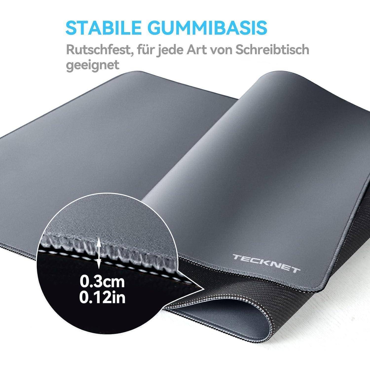 Mauspad XXL Gaming 900x400mm Speed wasserdicht Dunkelgrau 90 x 40 cm