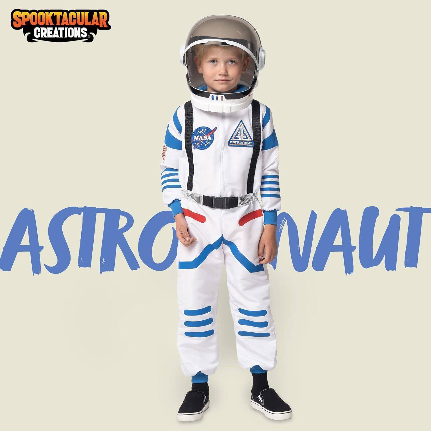 Spooktacular Creations Halloween Astronaut Kind Kostüm Weiß NASA