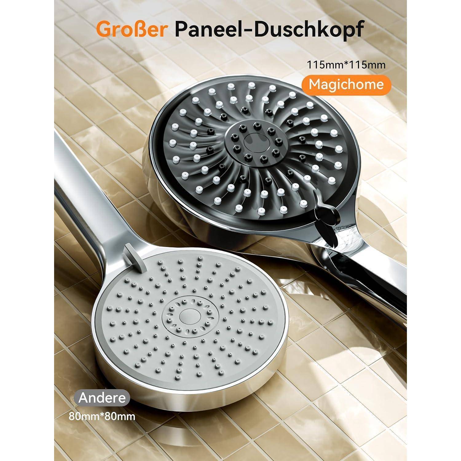Großer Paneel-Duschkopf