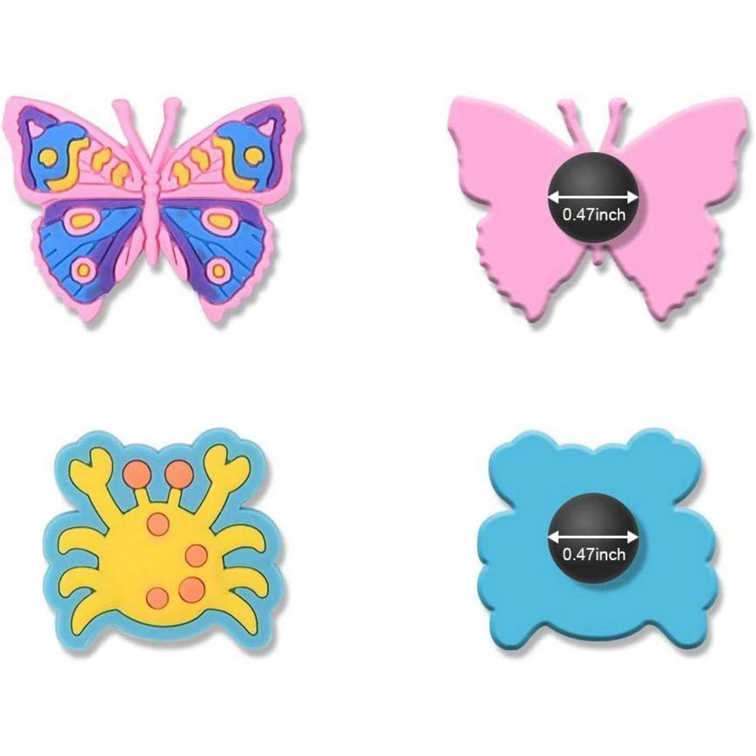 Schuhcharms Kinder PVC Cartoon Clogs Random Charms-110 Stück