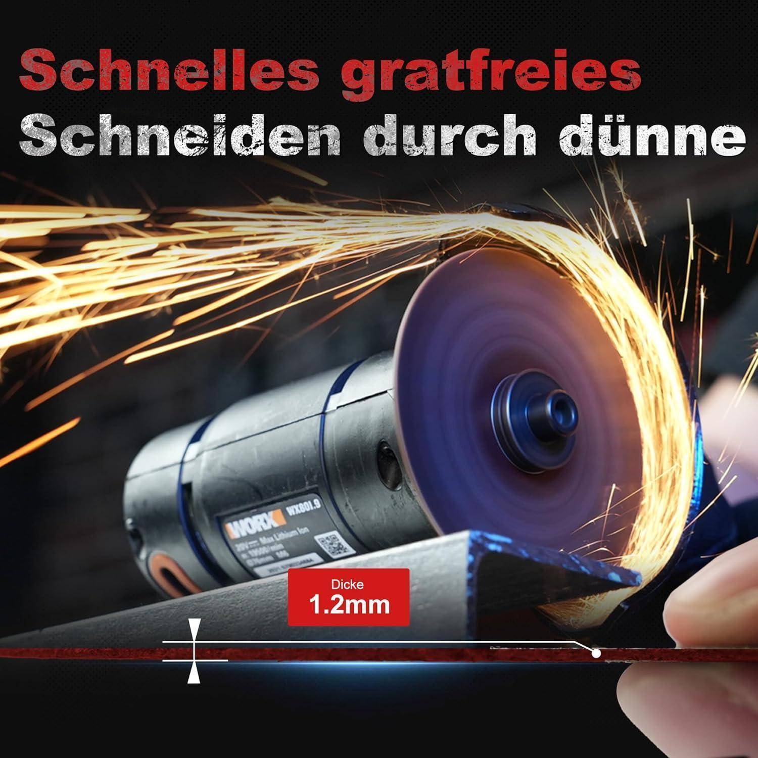 Trennscheibe 76mm 1.2mm Edelstahl Winkelschleifer 24er Ø 76mm 24pcs