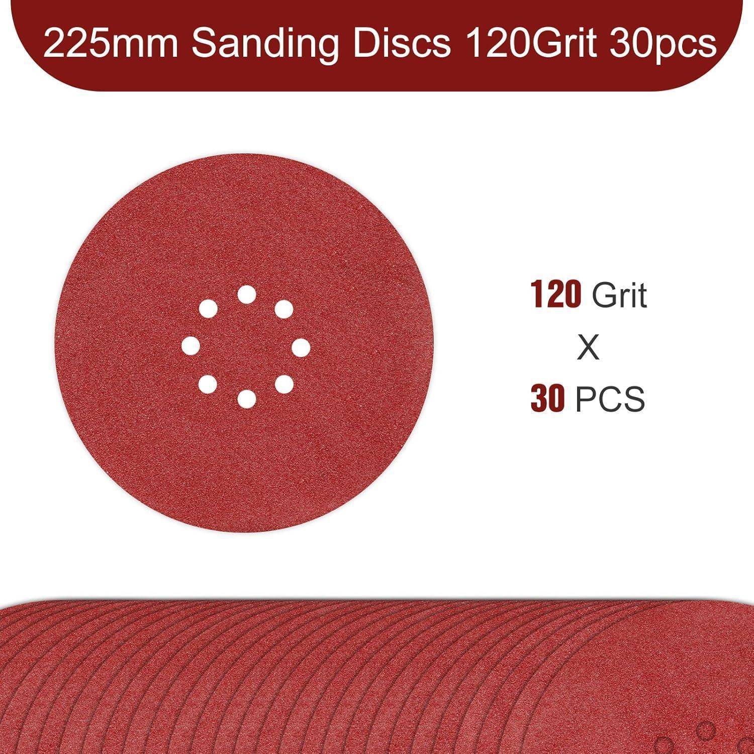 Schleifpapier 225mm Klett 120 30Stück Trockenbauschleifer P120 30PCS