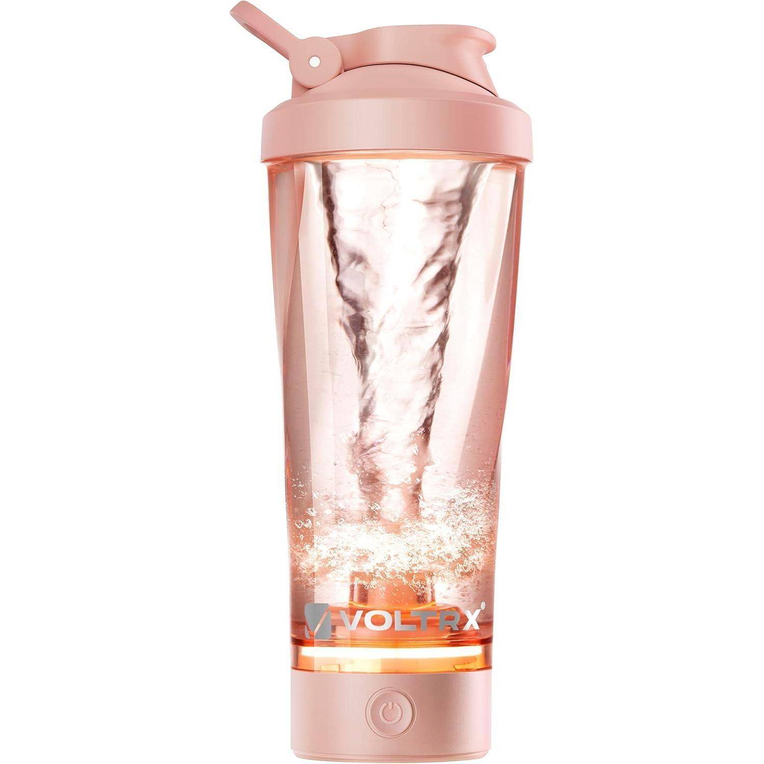 Shaker Eiweiß Elektrisch USB Wiederaufladbar 600ml BPA Frei Rosa