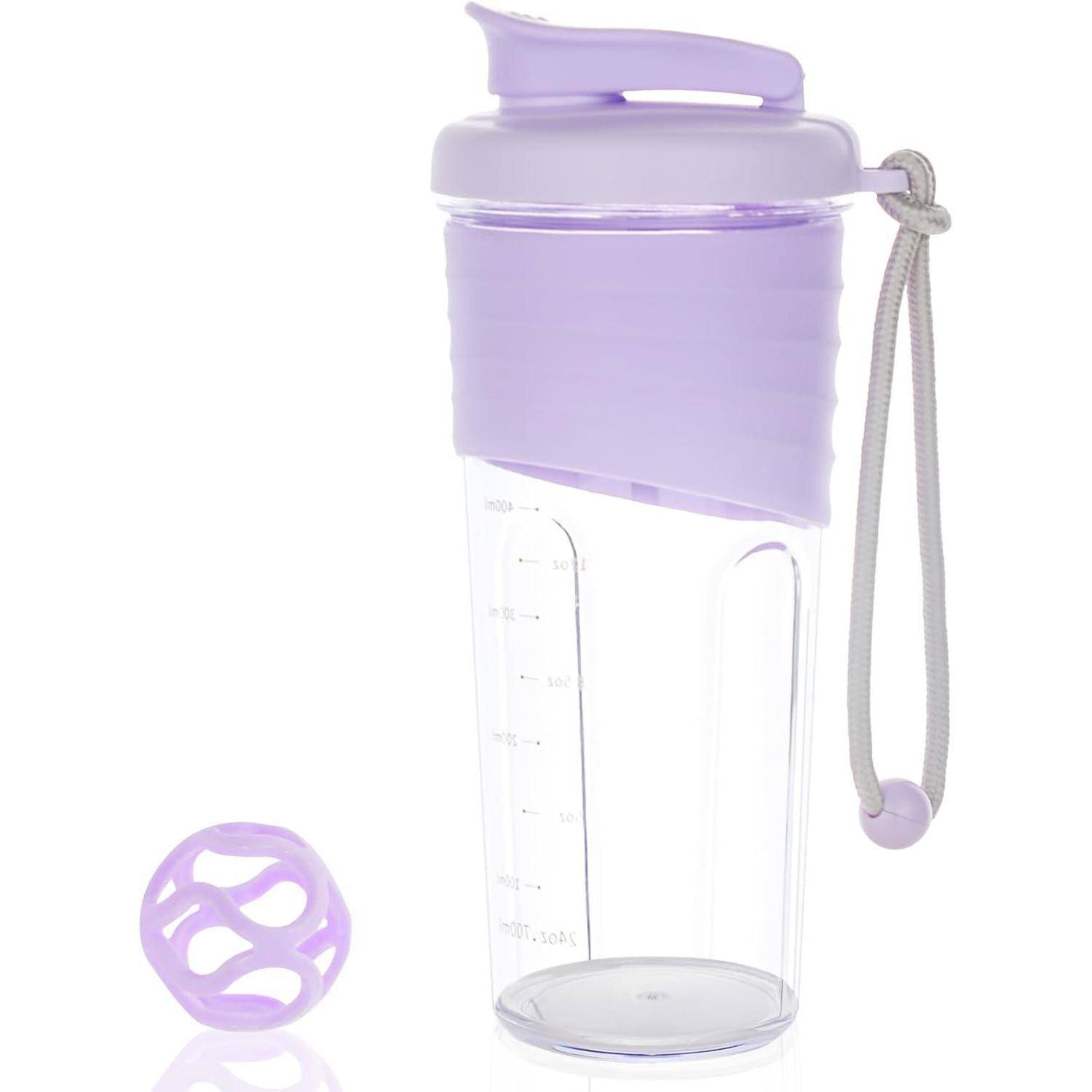 Shaker Proteinshaker auslaufsicher 700ml Violett