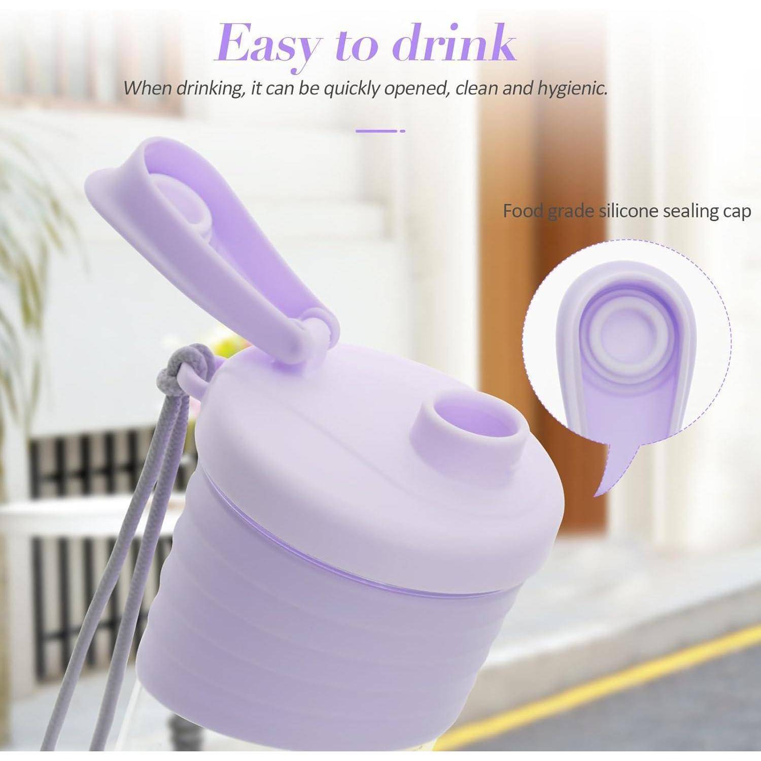 Shaker Proteinshaker auslaufsicher 700ml Violett