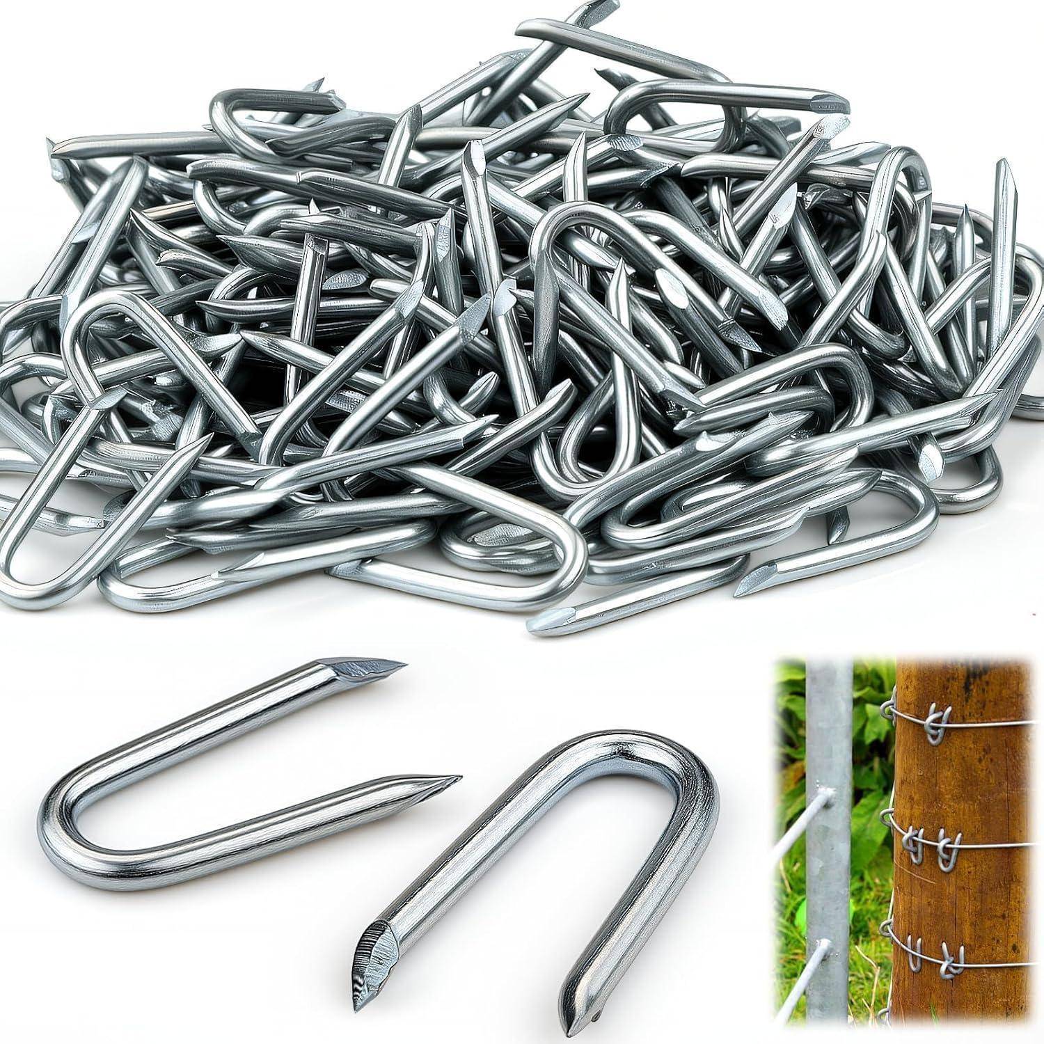 Krampen Zaunklammern U Haken Kränze Floristik 350pcs