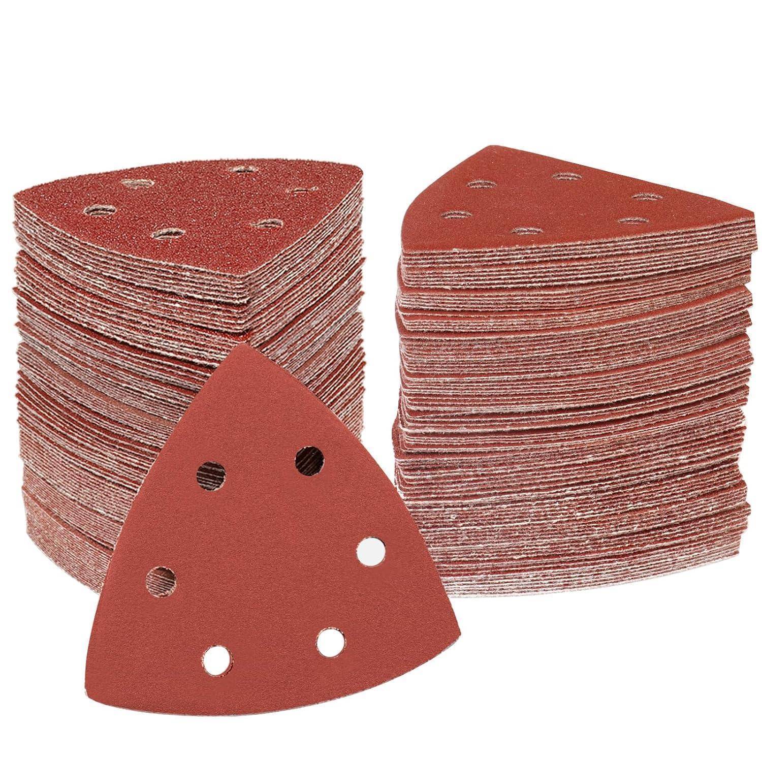 Delta Schleifpapier Dreieck Klett Körnung Triangle sandpaper 150 Grits