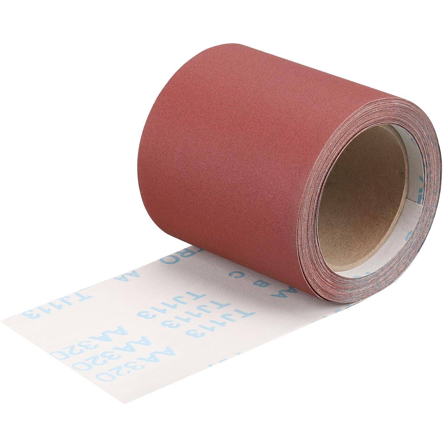 Schleifpapier 115mm Rolle 10m Körnung 320 SBJ-115mm-320