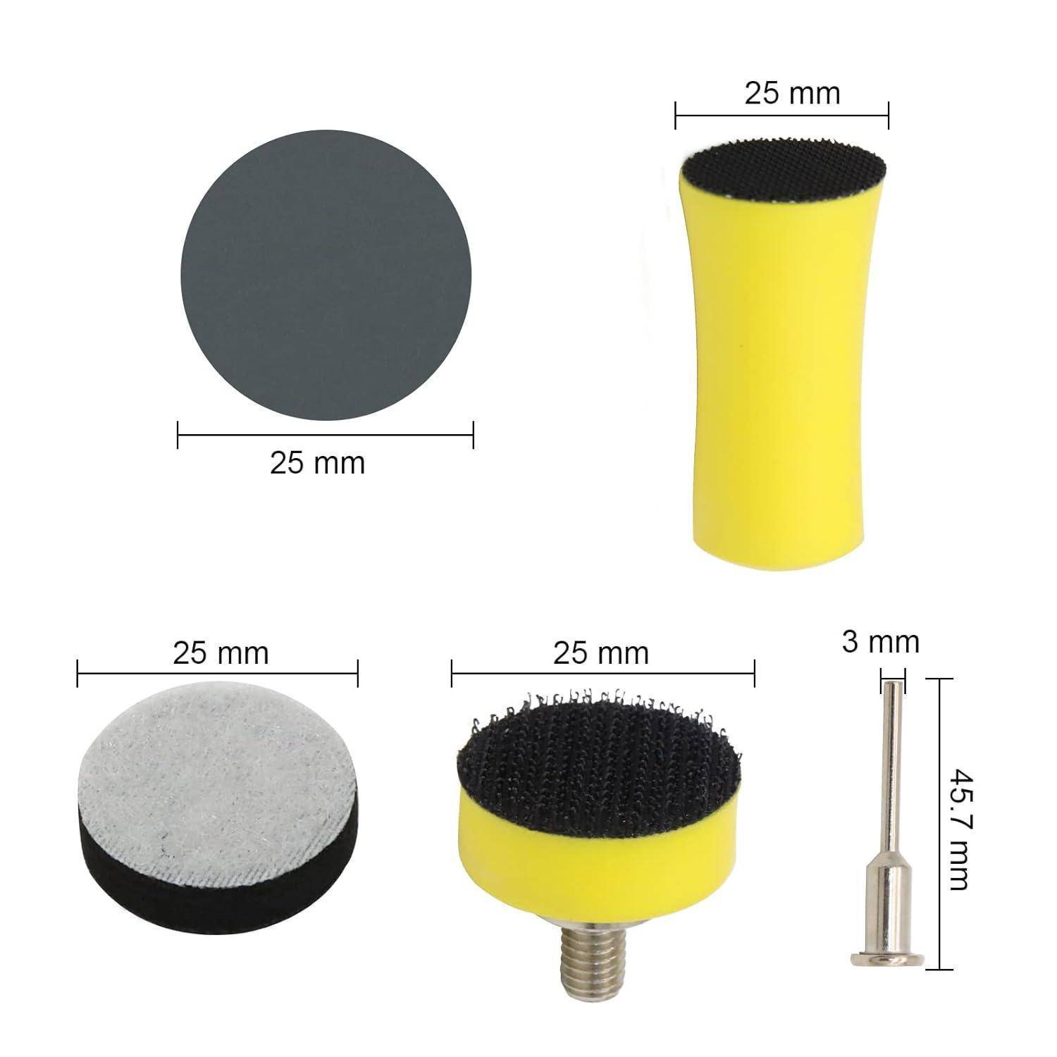 Schleifscheiben 185 Klett Körnung60 Holz Metall Polieren 25mm