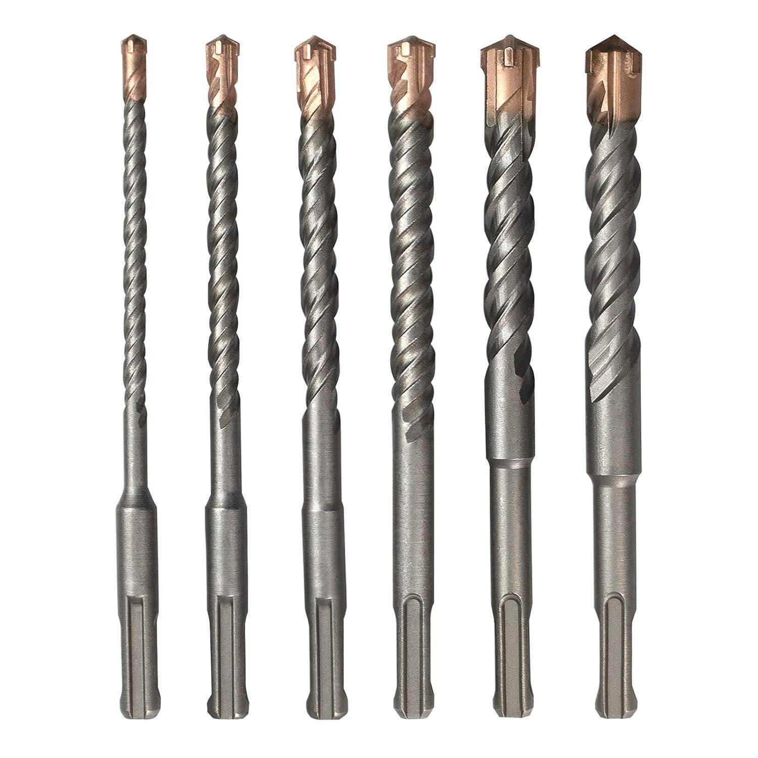 Hammerbohrer Betonbohrer SDS Plus 6PCS SET （160mm）