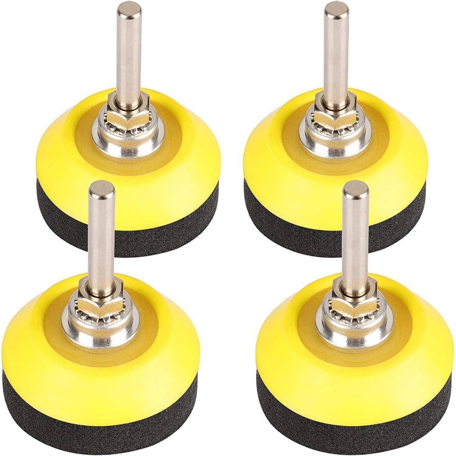 Klettpad 2 Zoll Schleifscheiben Schaumstoff Roloc Disc Pad Halter