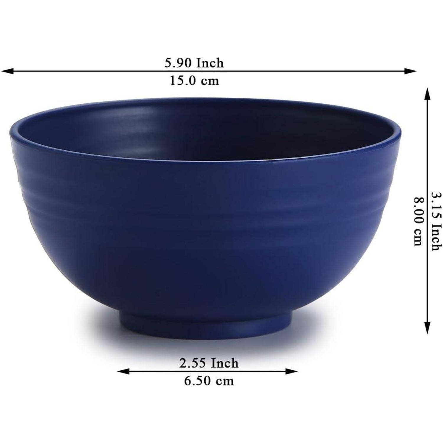 Schalen Kunststoff Set 12 Stück 750ml Mehrweg Plastik 8. Eur Blau