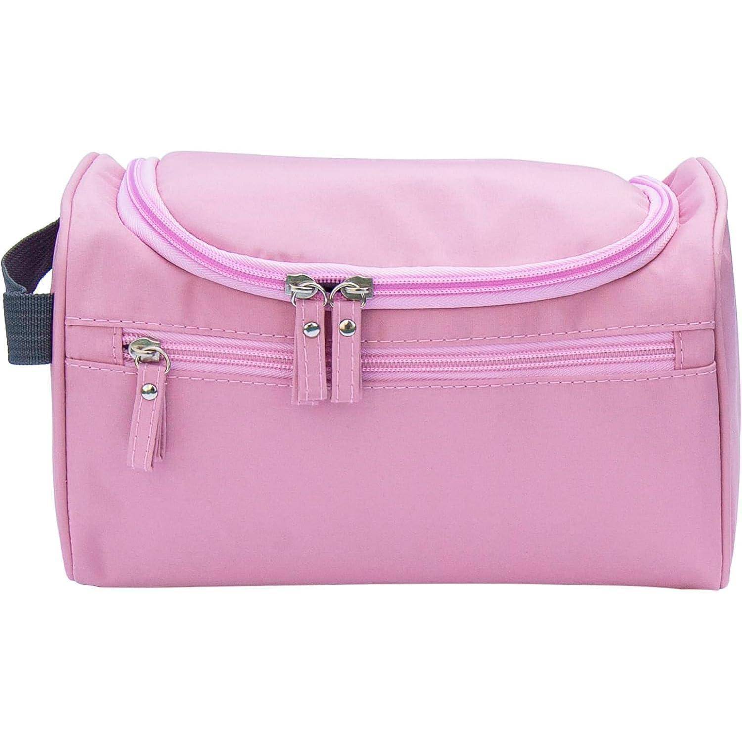 Kulturbeutel Reise Kosmetiktasche Herren Damen Aufhänger Pink