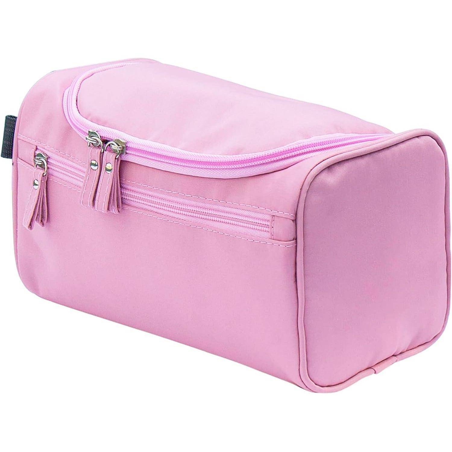 Kulturbeutel Reise Kosmetiktasche Herren Damen Aufhänger Pink