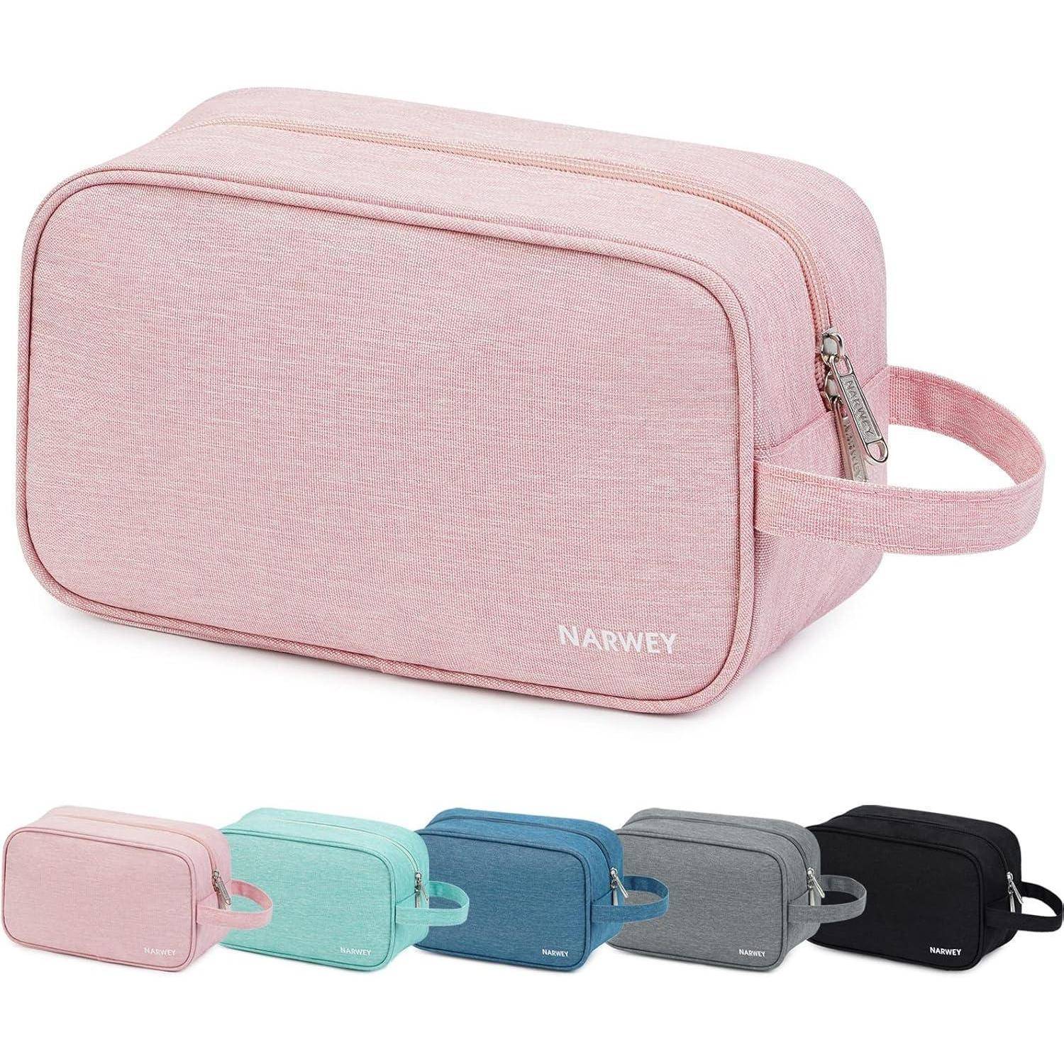 Kosmetiktasche Damen wasserdicht Kulturbeutel Organizer rosa B-rosa
