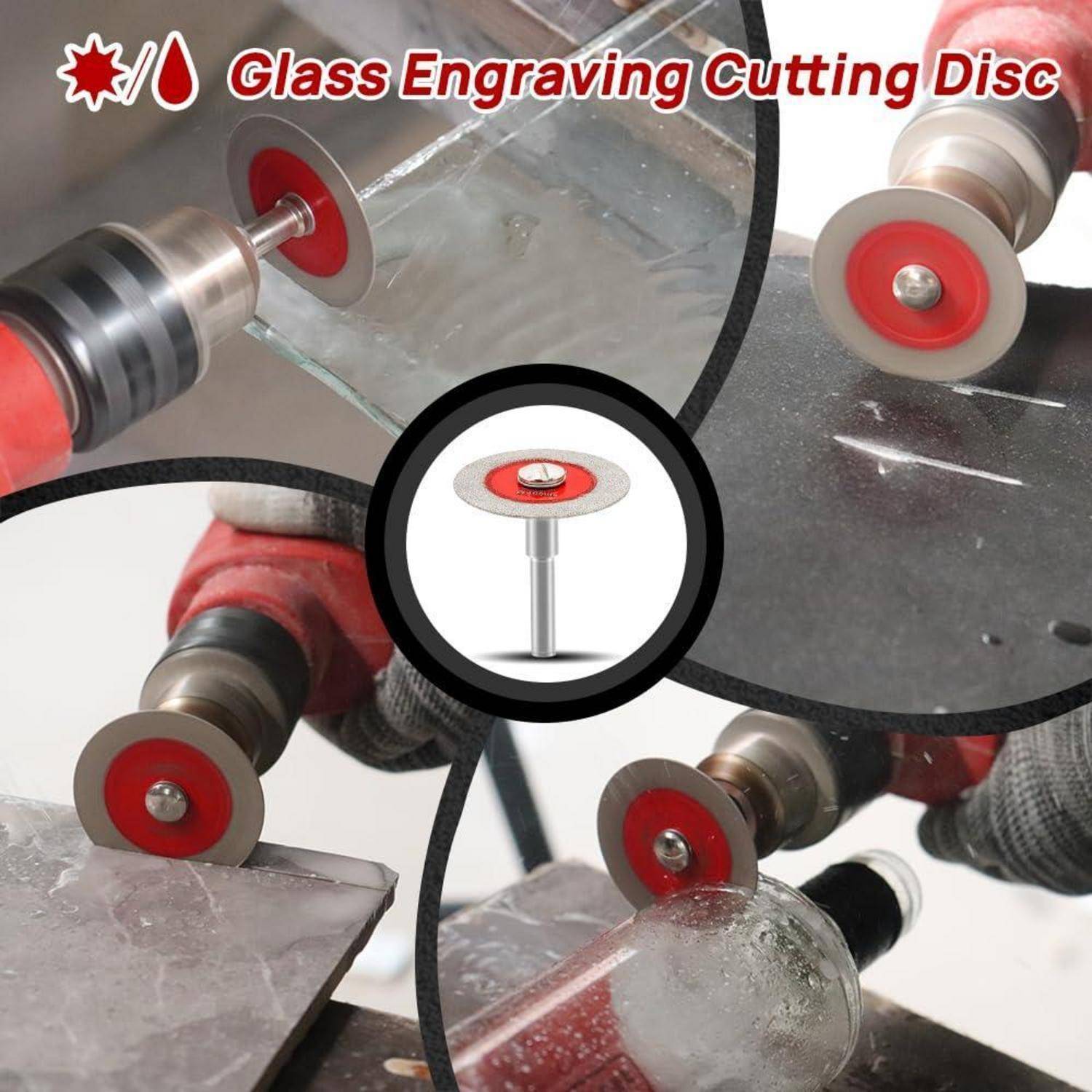 Diamant Trennscheibe 5 Stück Glas Fliesen Keramik Marmor 40mm