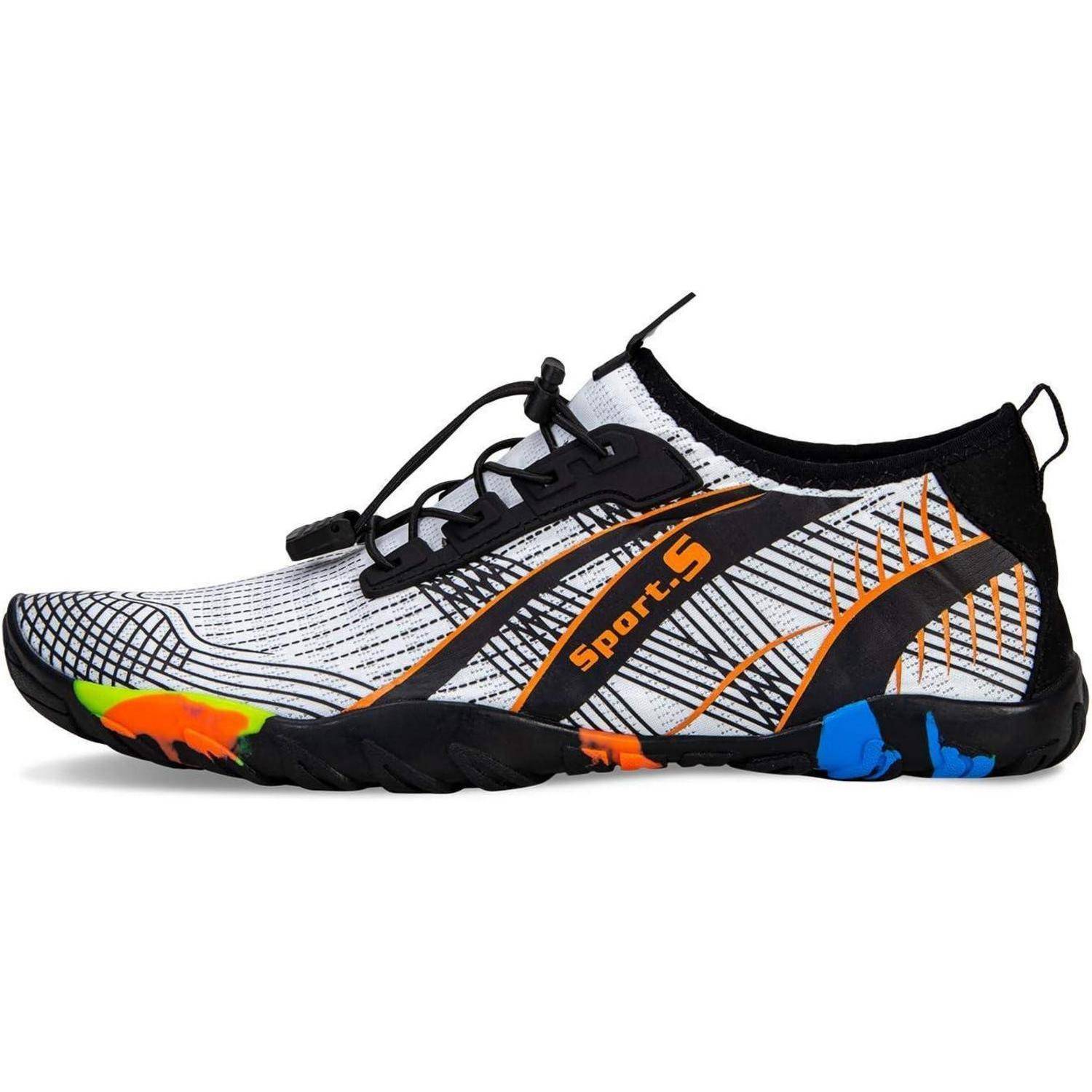 Strandschuhe Badeschuhe Schwimmschuhe Aquaschuhe 38 EU Weiße Orange
