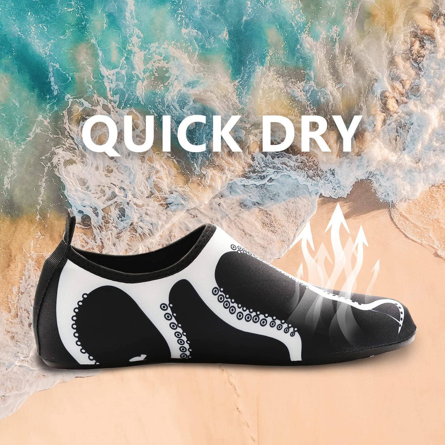 Wasserschuhe Herren Damen Badeschuhe Aquaschuhe 36 37 EU 31 Weiß