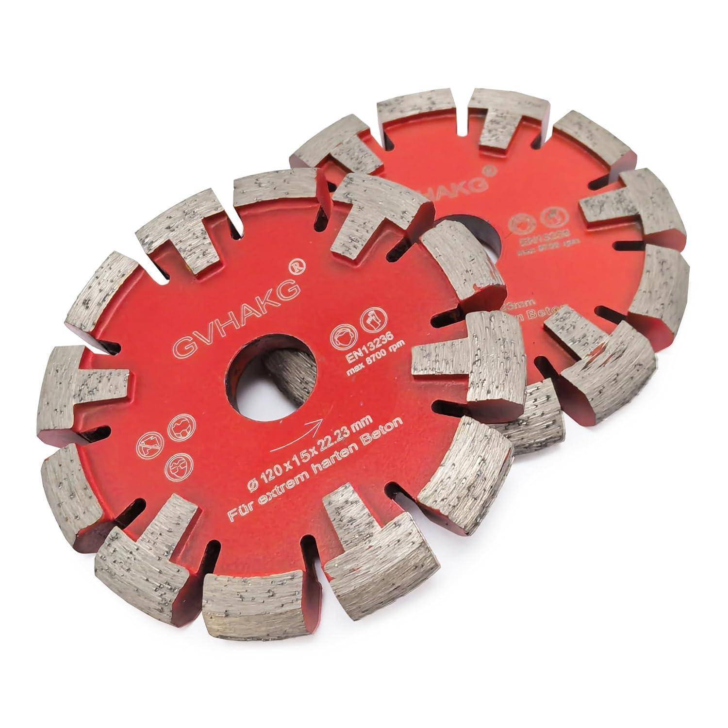 Diamantklinge 120mm Tuck Point T Form 120x15x12x22,23mm Premium