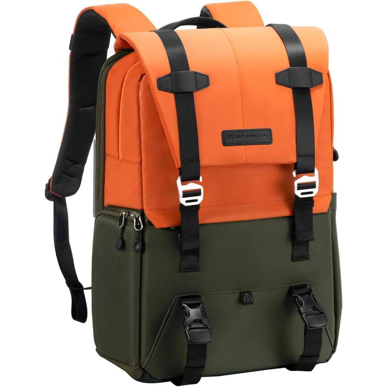 Kamerarucksack 20L Laptopfach 15,6Zoll Regenschutz D-lebendiges orange