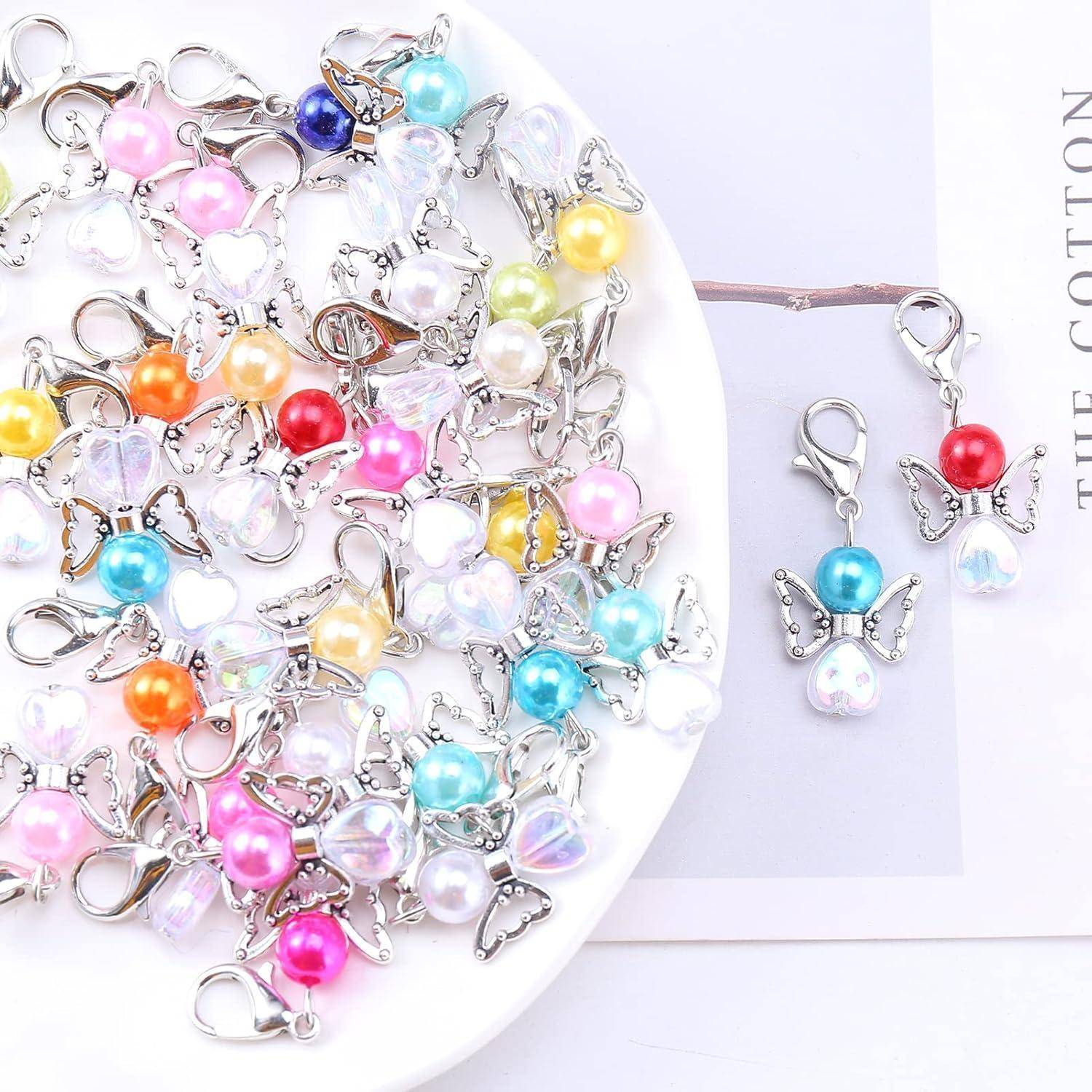 Schlüsselanhänger Schutzengel Perlenengel Hochzeit Schmuck AB