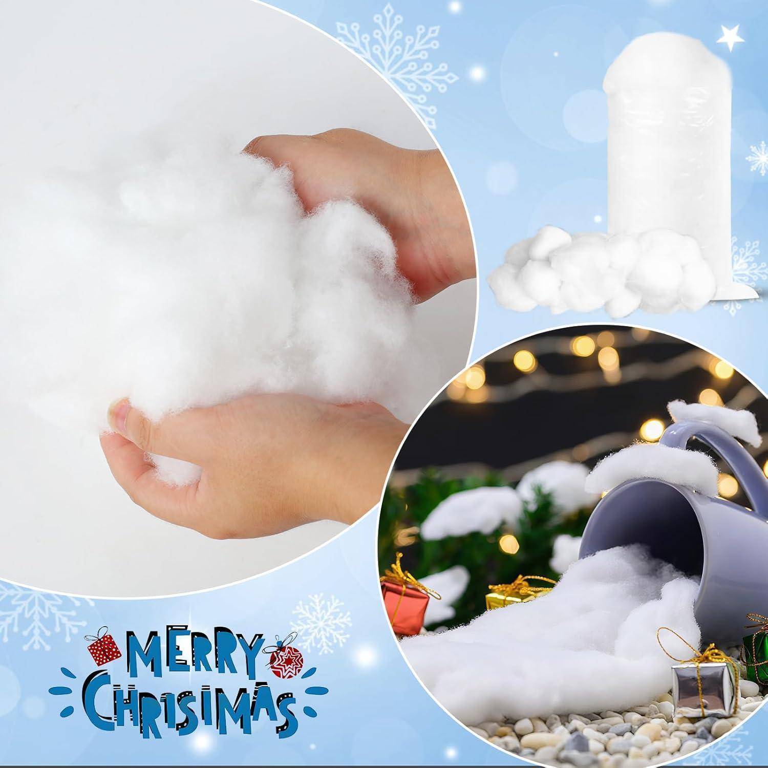 Watte Deko Weihnachten Schneewatte Weihnachtsbaum 200
