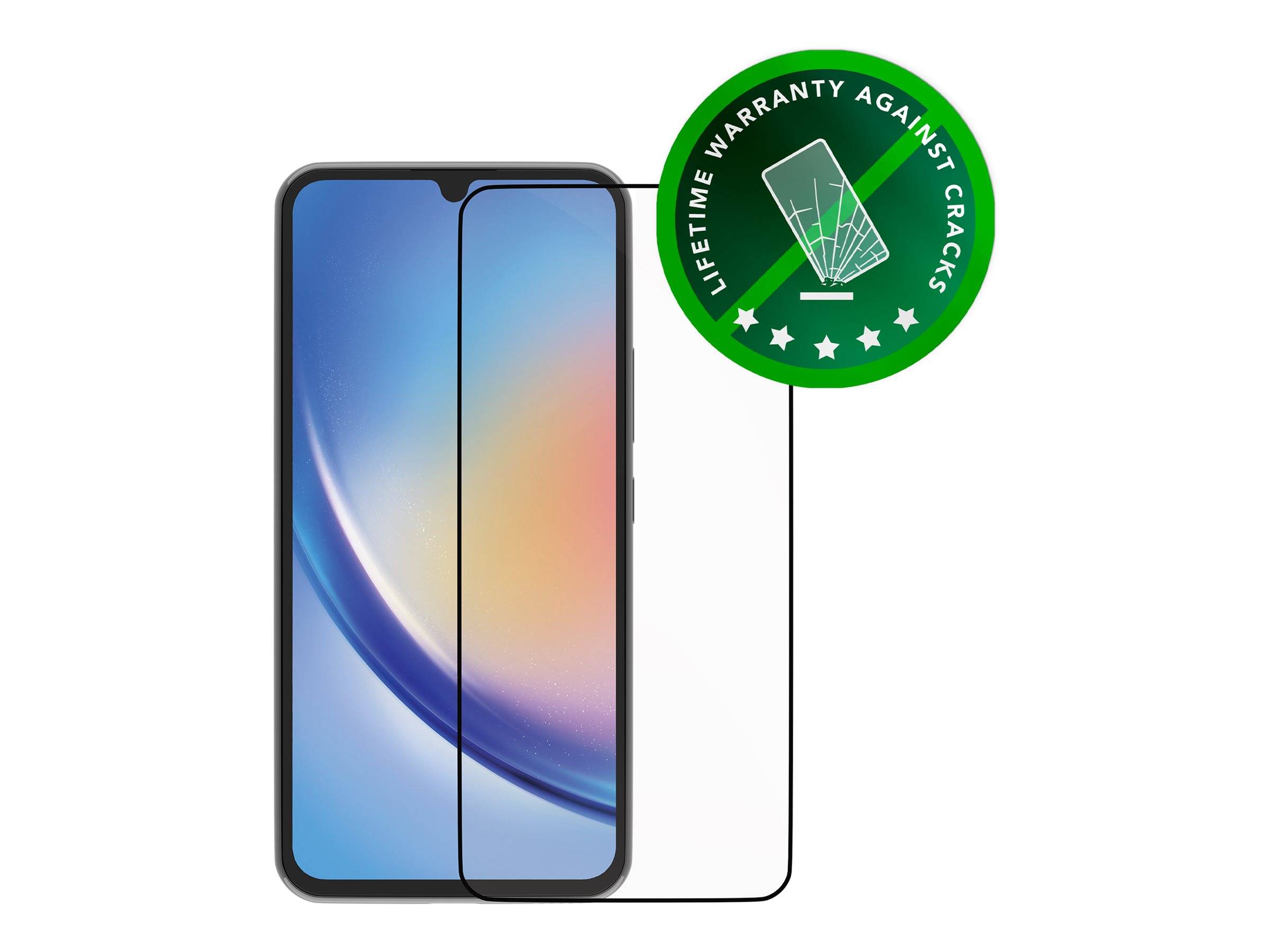 dbramante1928 Eco-shield - Bildschirmschutz fürHandy - Rahmenfarbe schwarz - für