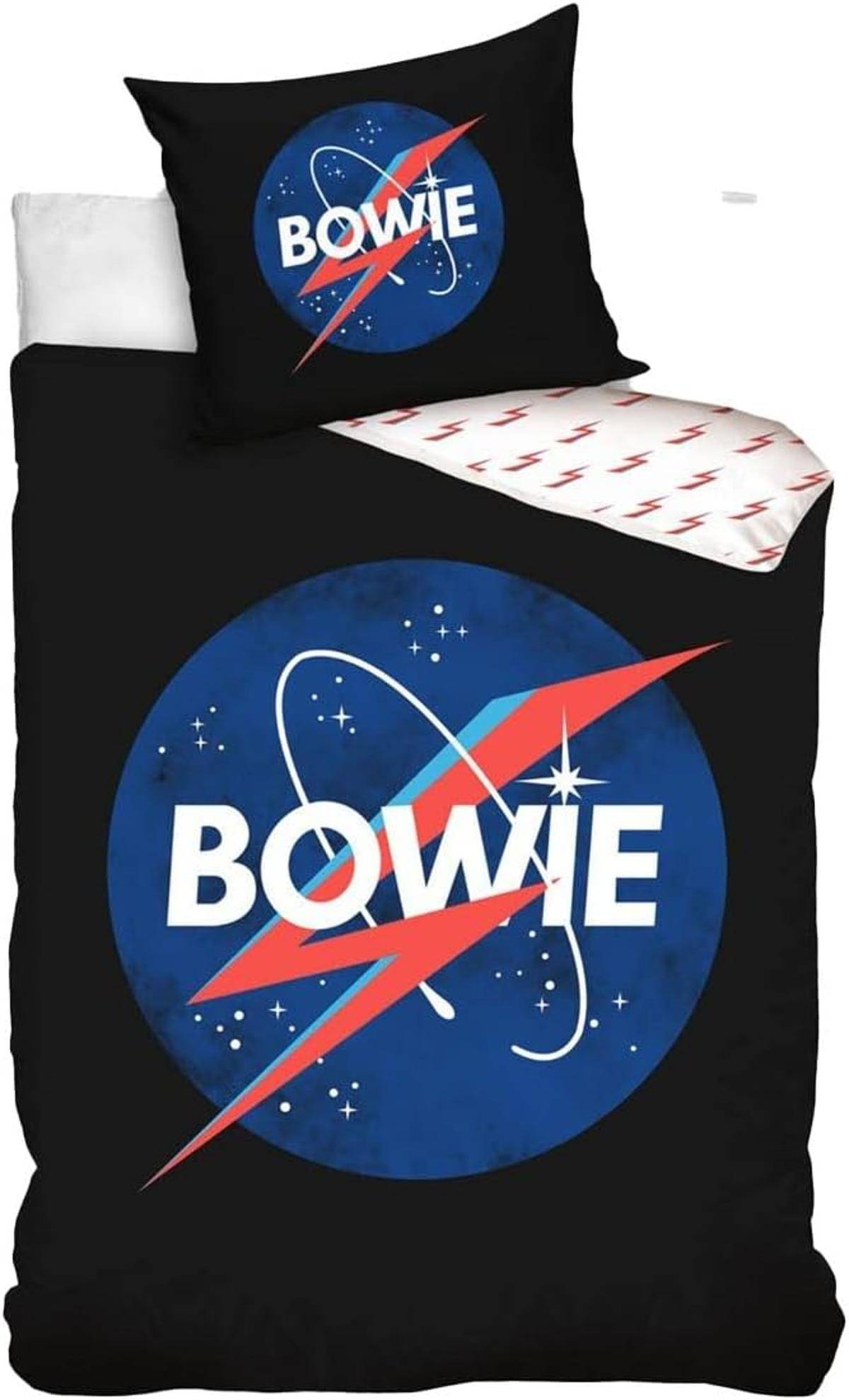 David Bowie Bettwäsche 140 x 200 + 90 x 90 cm 100% Baumwolle