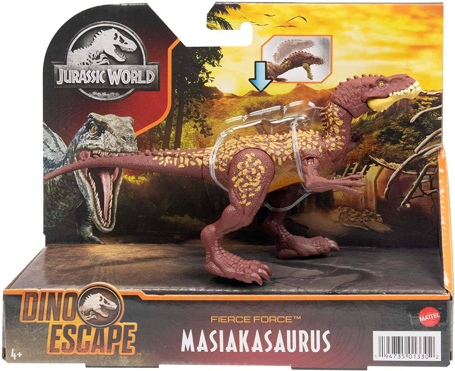 Mattel GWN31; HCL85 - Jurassic World Fierce Force Masiakasaurus