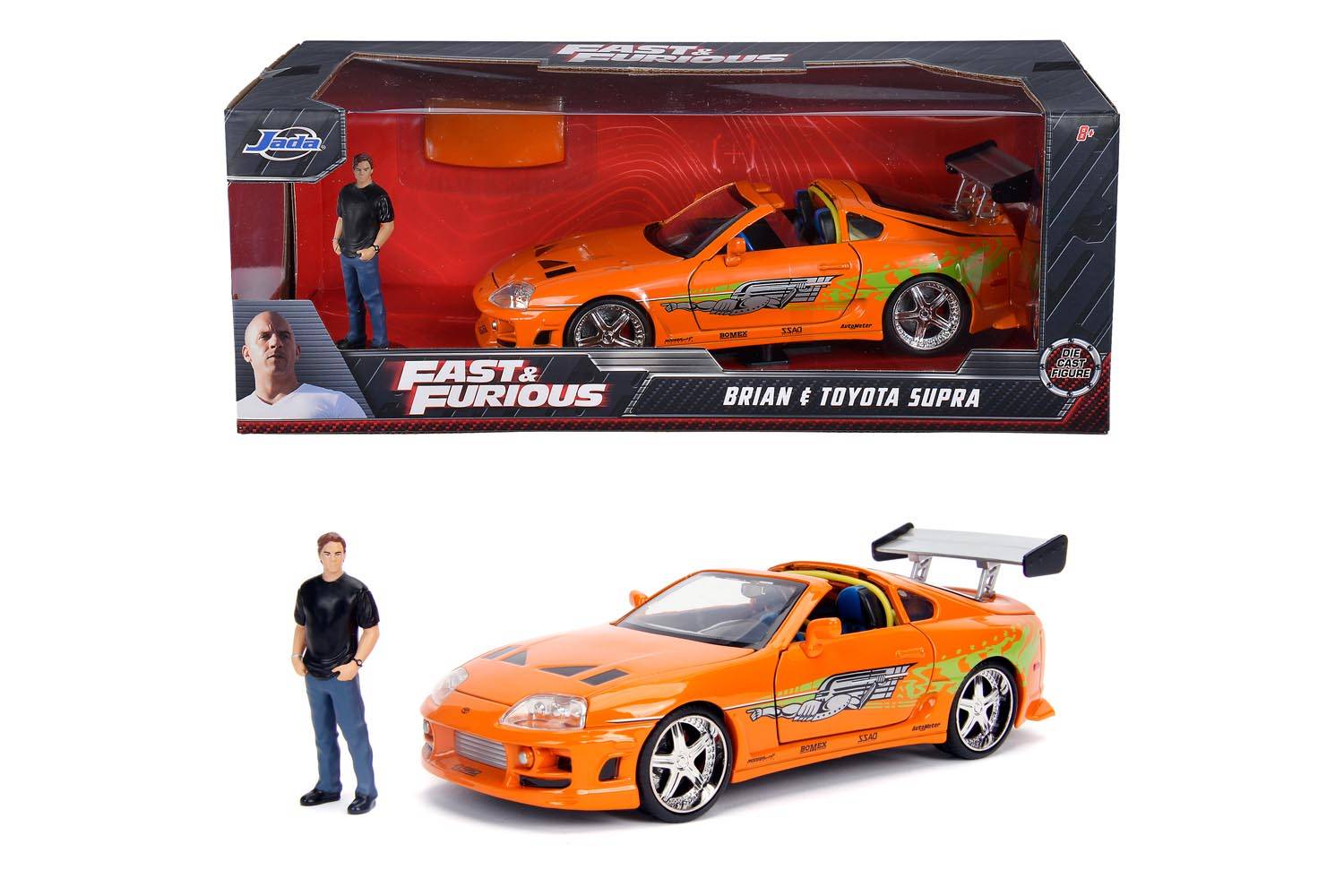 Jada 9330738314R00 - Fast & Furious 1995 Toyota Supra 1:24