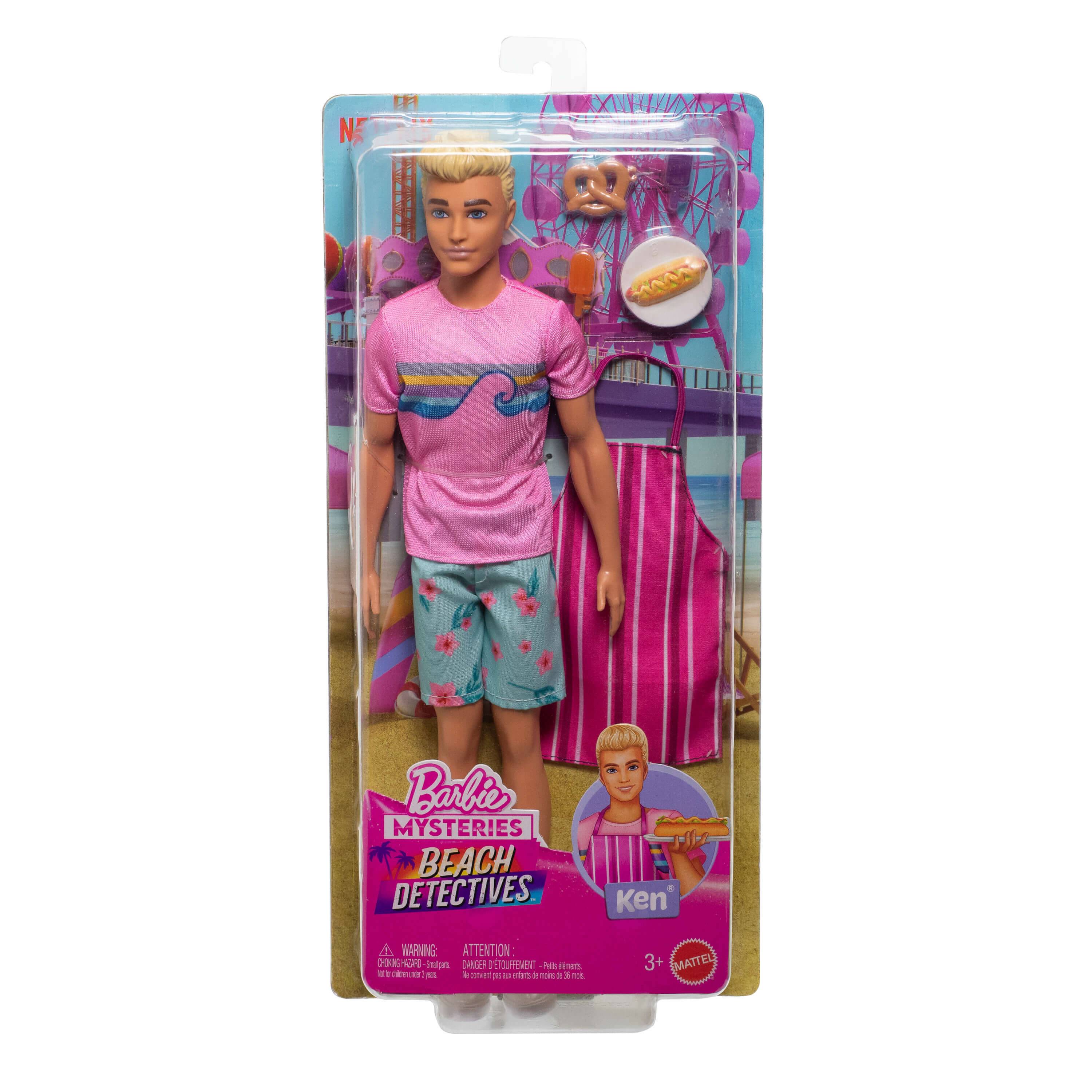 Mattel JFV65 - Barbie Ken & Piece Count