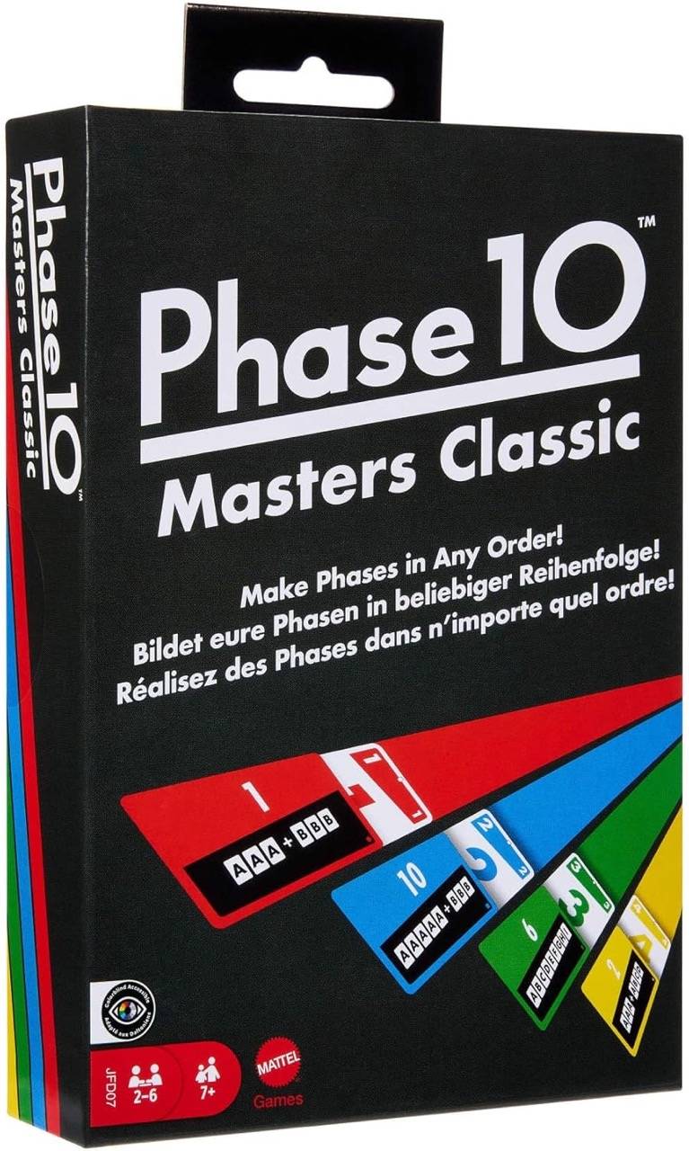 Mattel JFD07 - Phase 10 Masters Classic