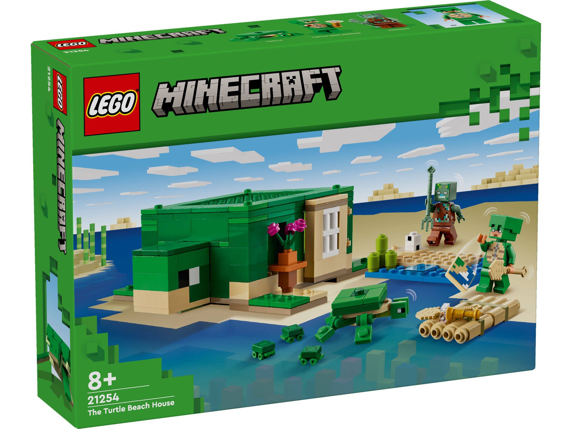 LEGO® Minecraft™ 21254 Das Schildkrötenstrandhaus