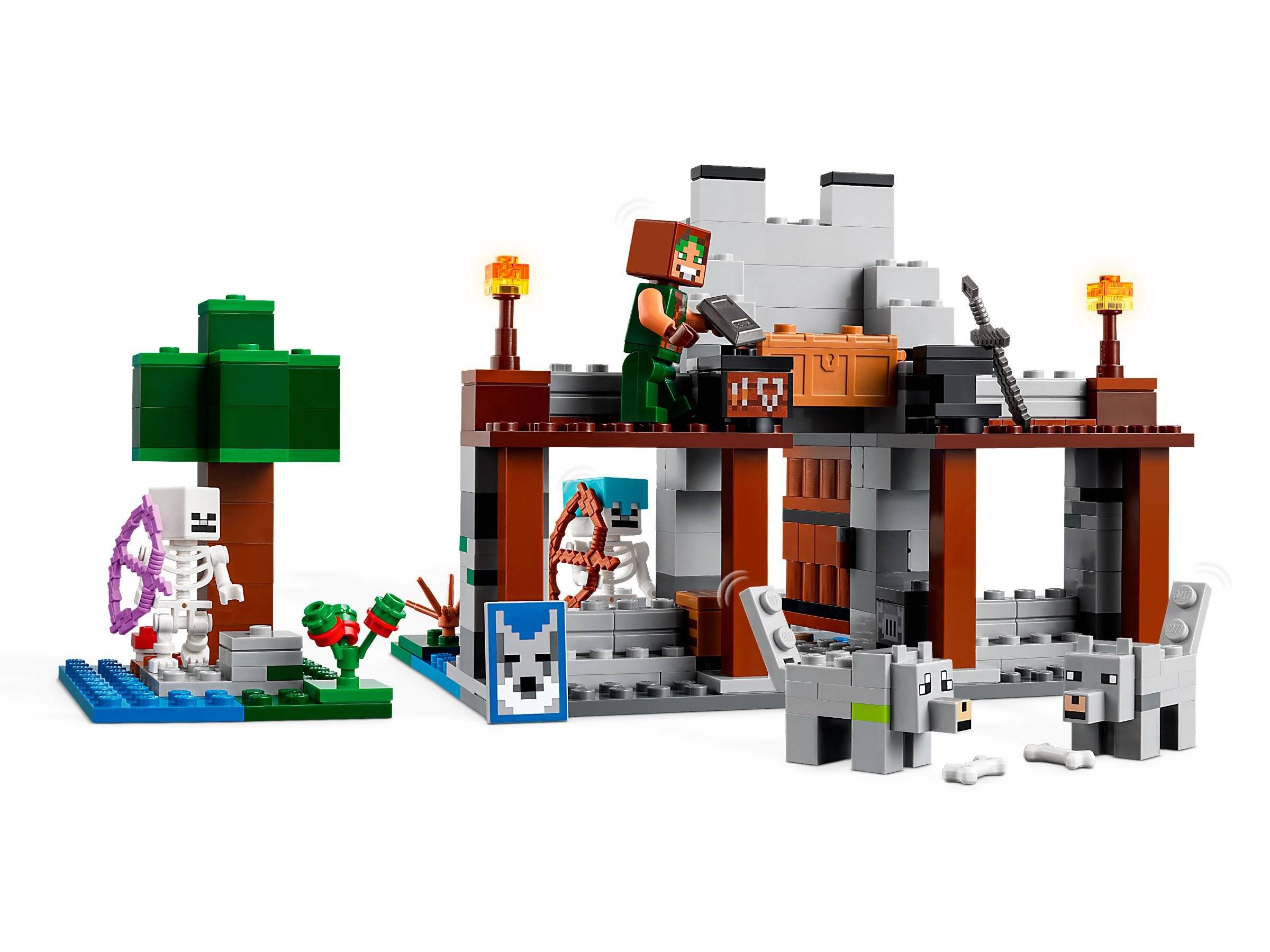LEGO® Minecraft™ 21261 Die Wolfsfestung