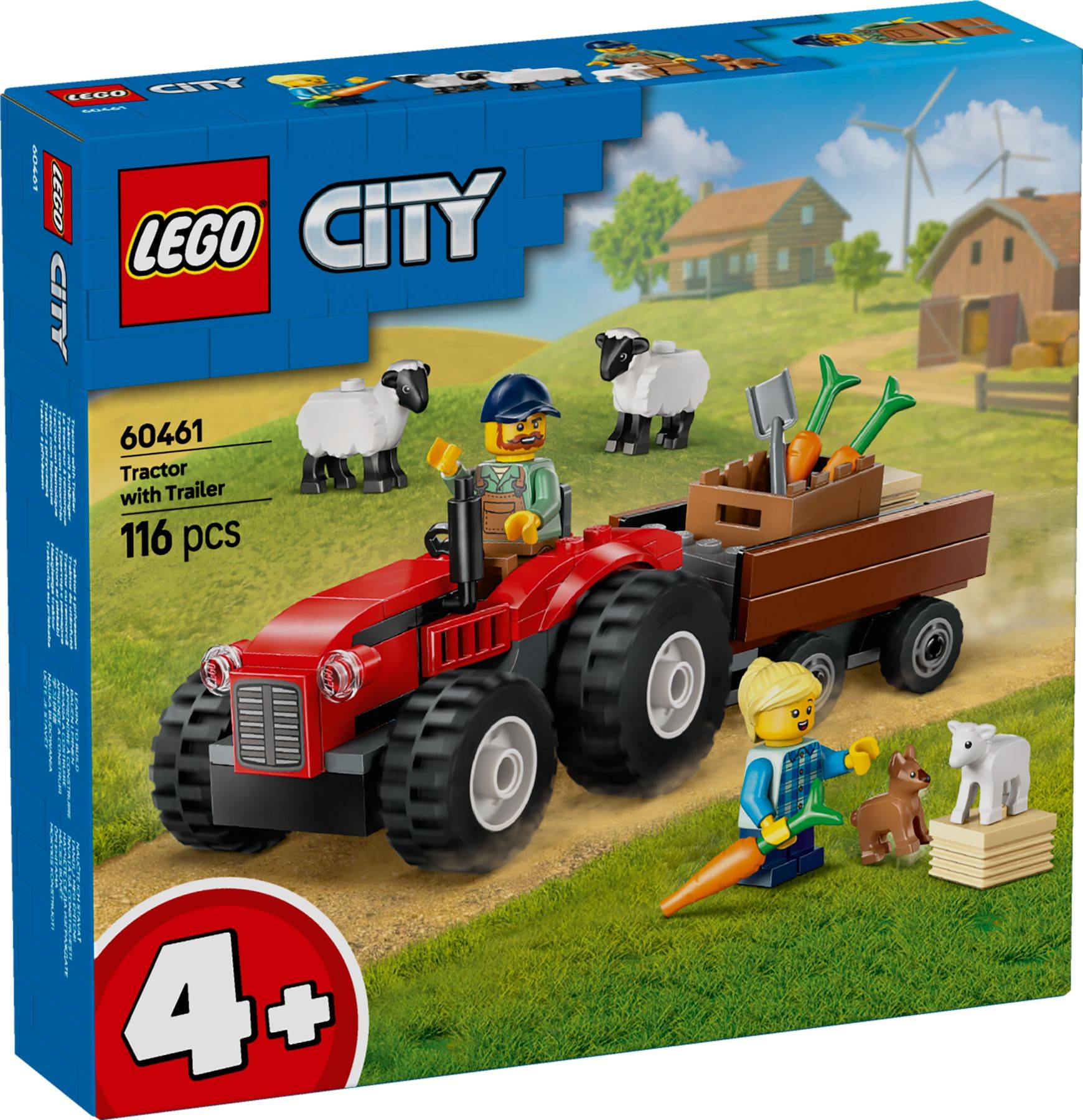 LEGO® City 60461 Traktor mit Anhänger