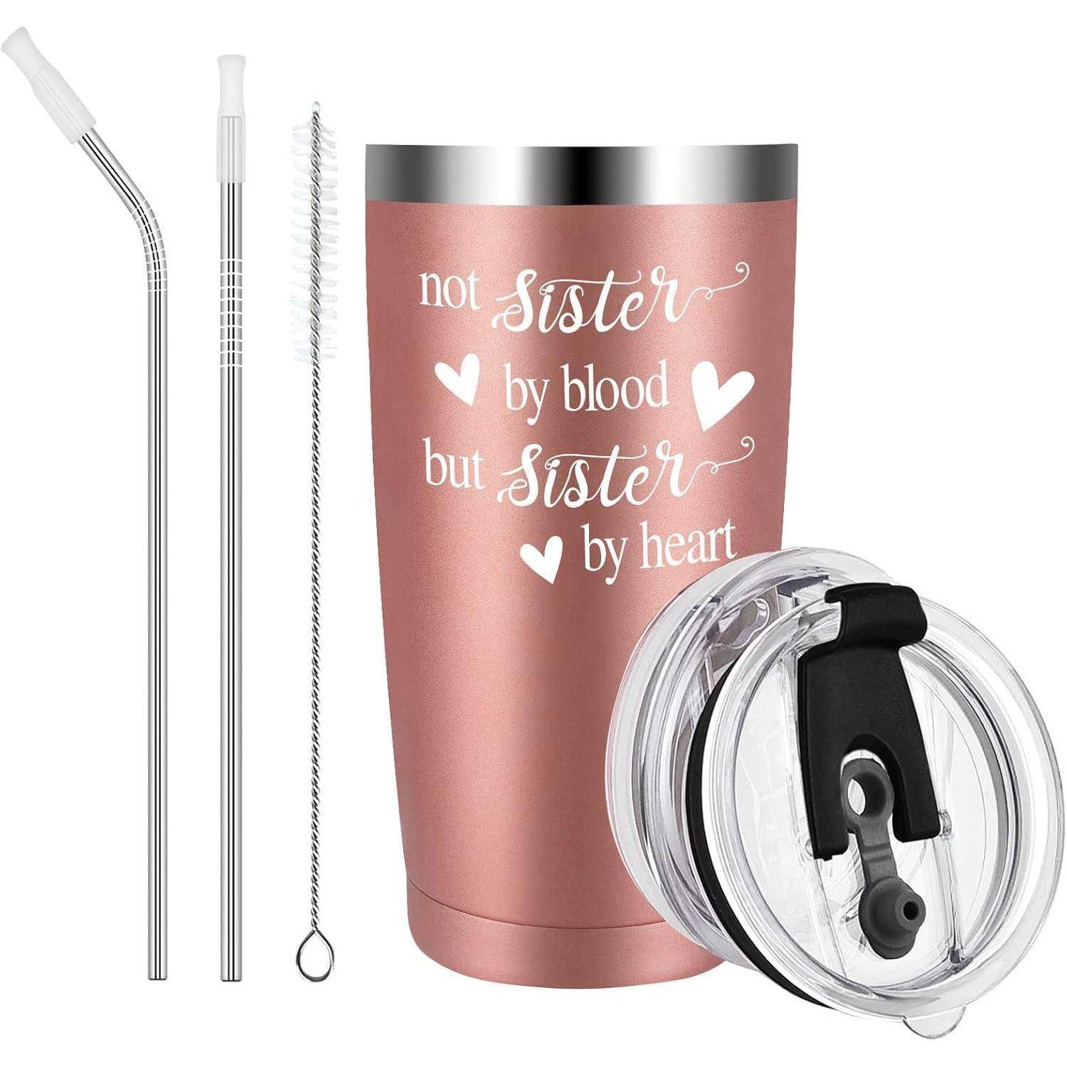 Beste Freundin Geschenke 20oz Tasse Not Sister By Heart Kaffeebecher