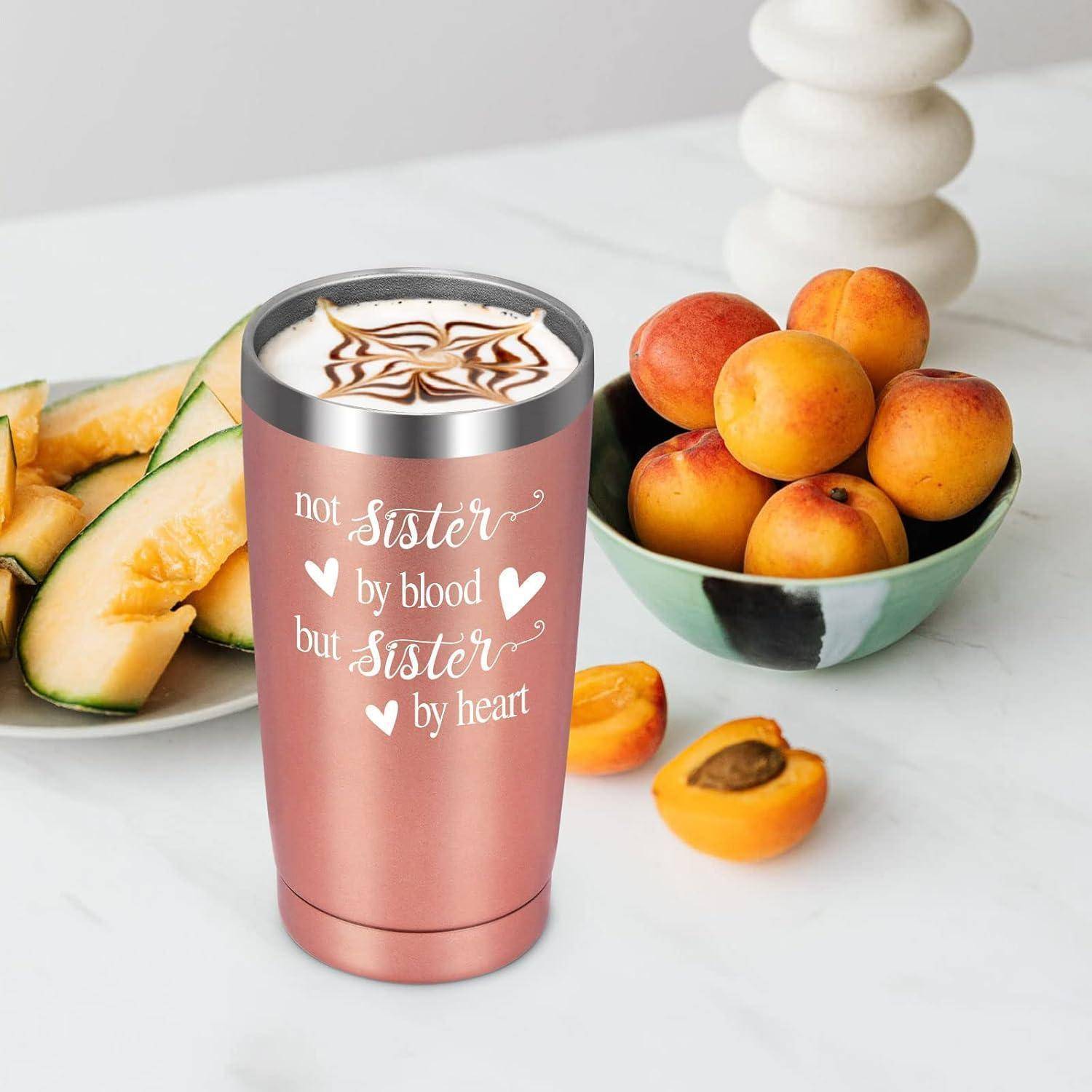 Beste Freundin Geschenke 20oz Tasse Not Sister By Heart Kaffeebecher
