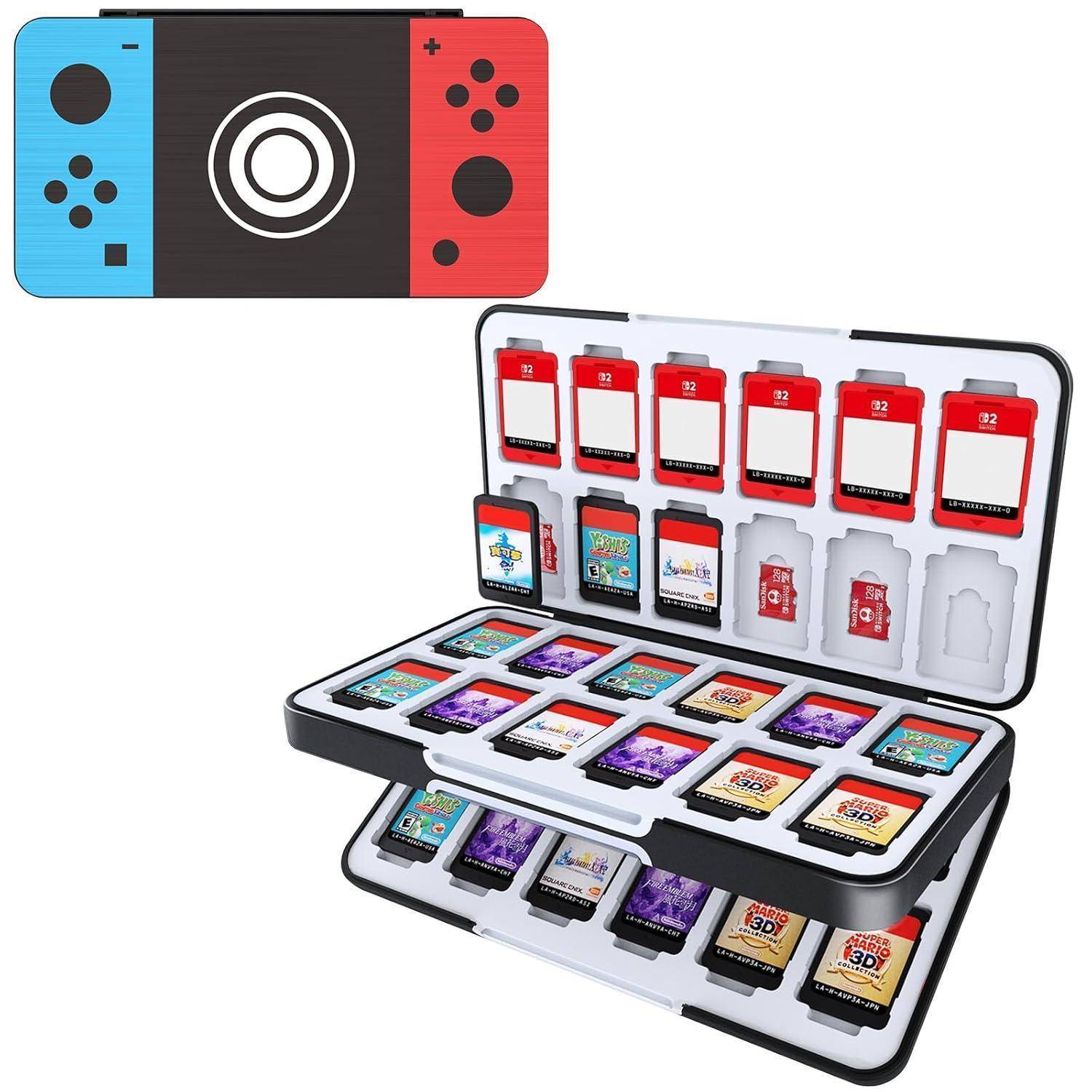Game Card Case Nintendo Switch Lite OLED 48 Game Card 24 Micro SD