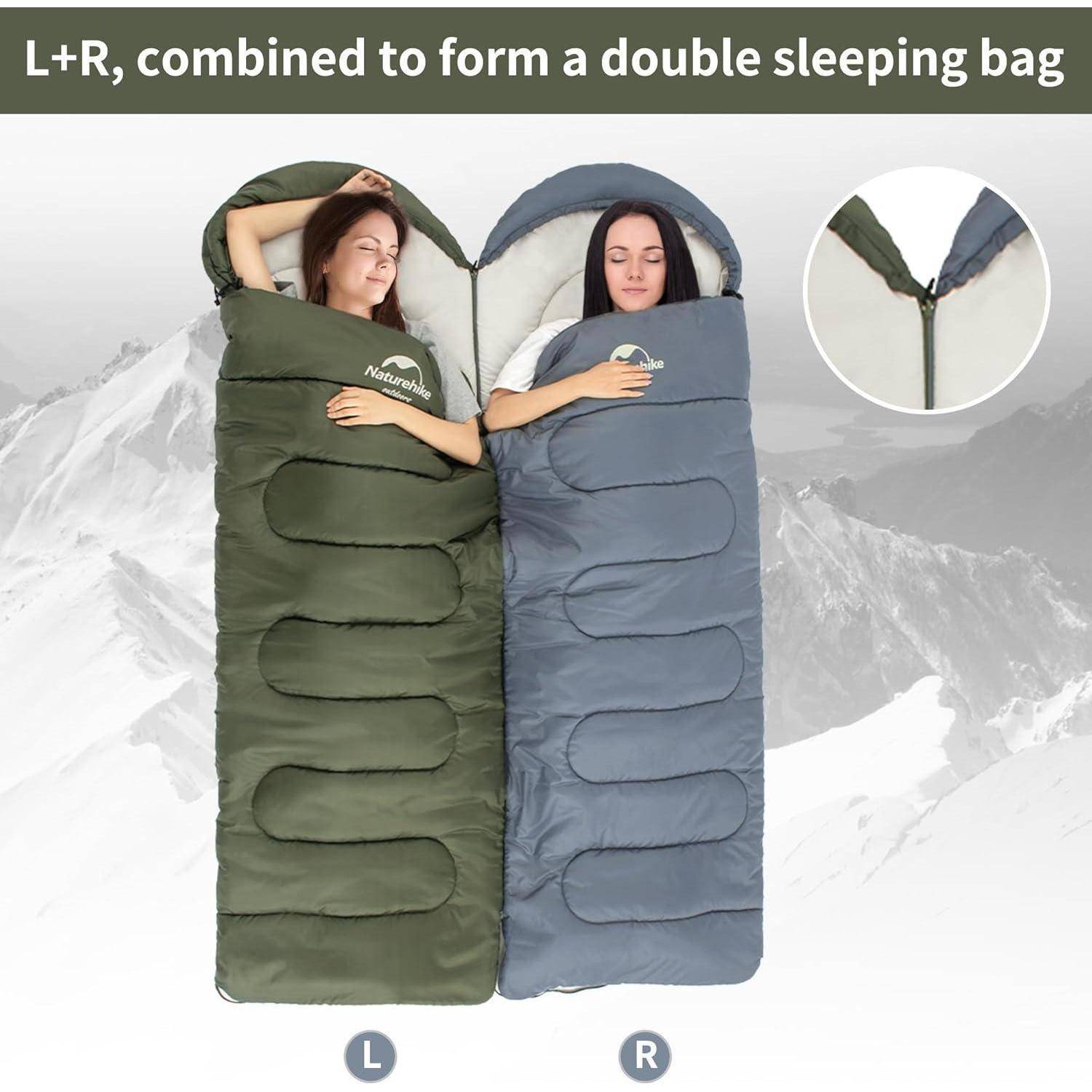 Deckenschlafsack 3 Jahreszeit Wasserdicht ultraleicht, 220 x 85cm für