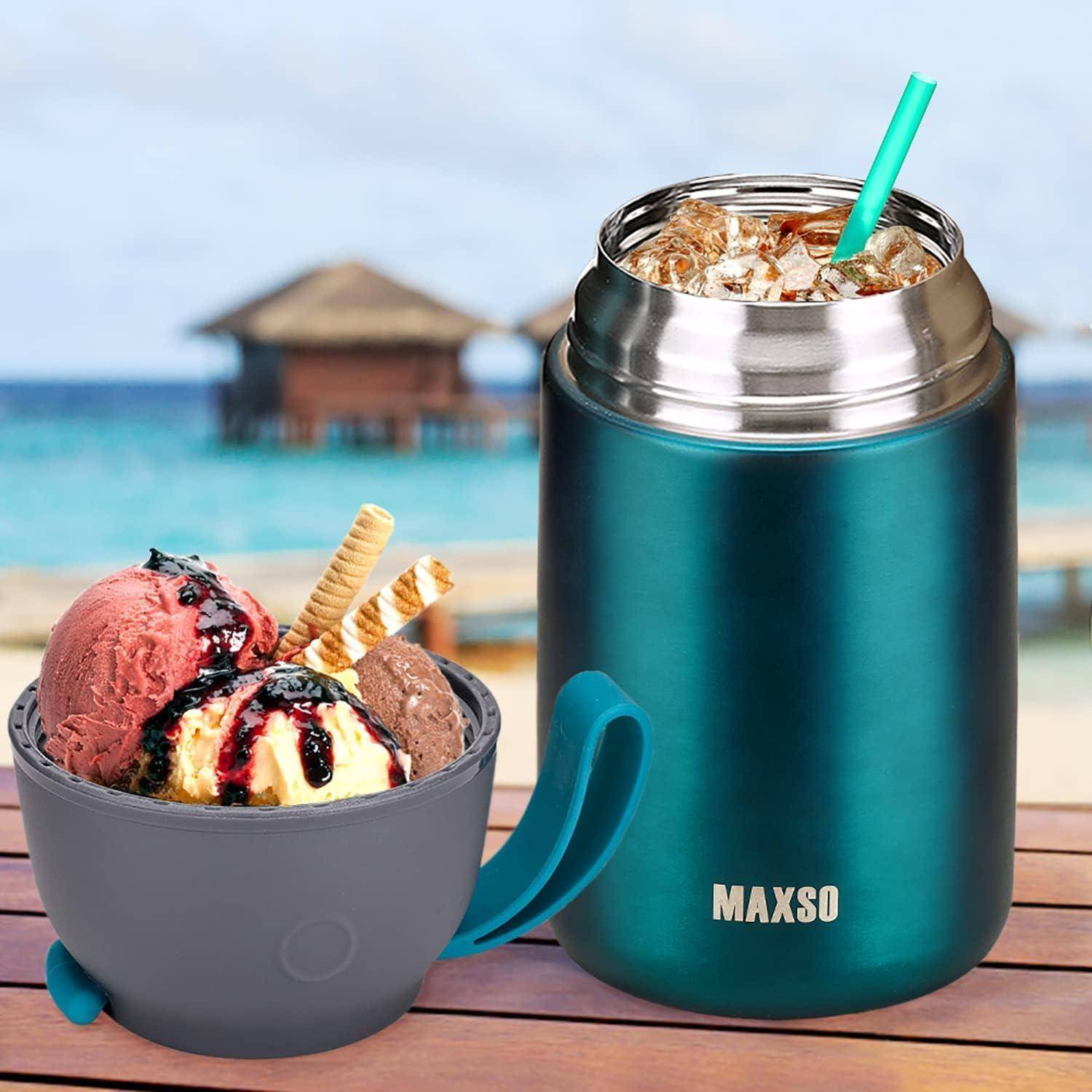 Thermobehälter Edelstahl 500ml Isolierbehälter warme Speisen Suppe mit