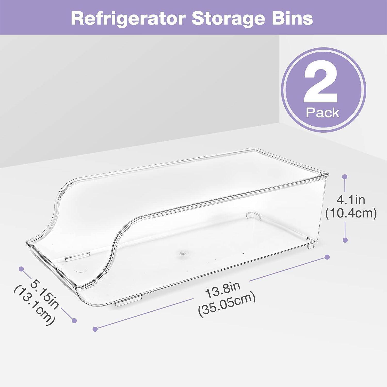 Dosenhalter Kühlschrank Stapelbar Kunststoff 2 Stück Organizer