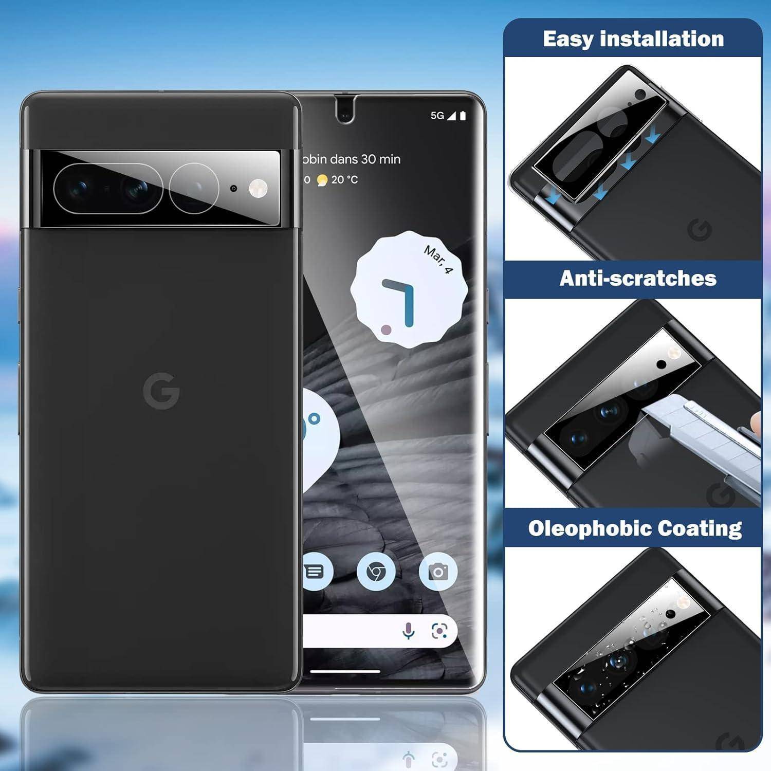Schutzfolie für Google Pixel 7 Pro, 2+2