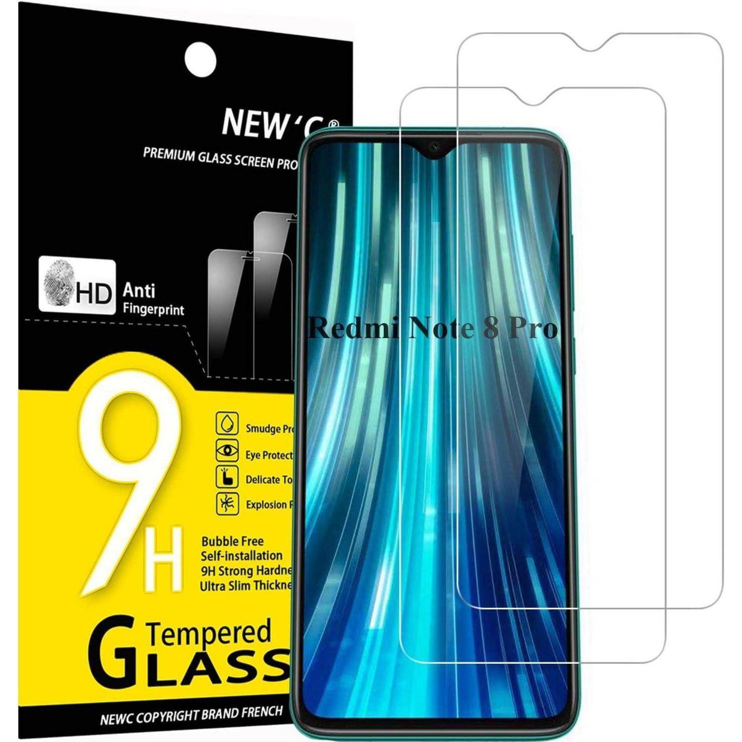 Panzer Schutz Glas Xiaomi Redmi Note 8 Pro Redmi 9 2er Pack
