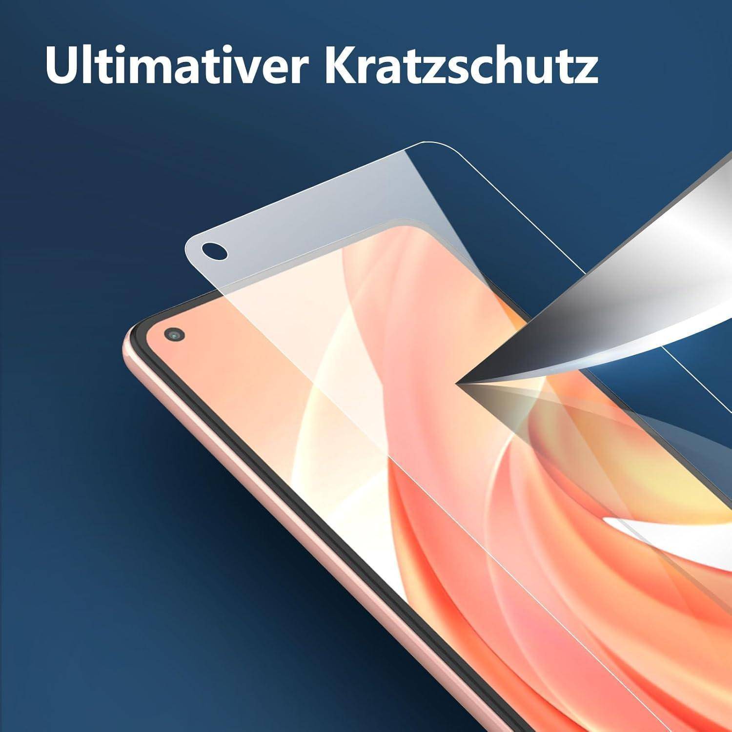 Panzer Schutz Glas Xiaomi Mi 11 Lite 5G 9H Härte 0.33mm Ultra-klar