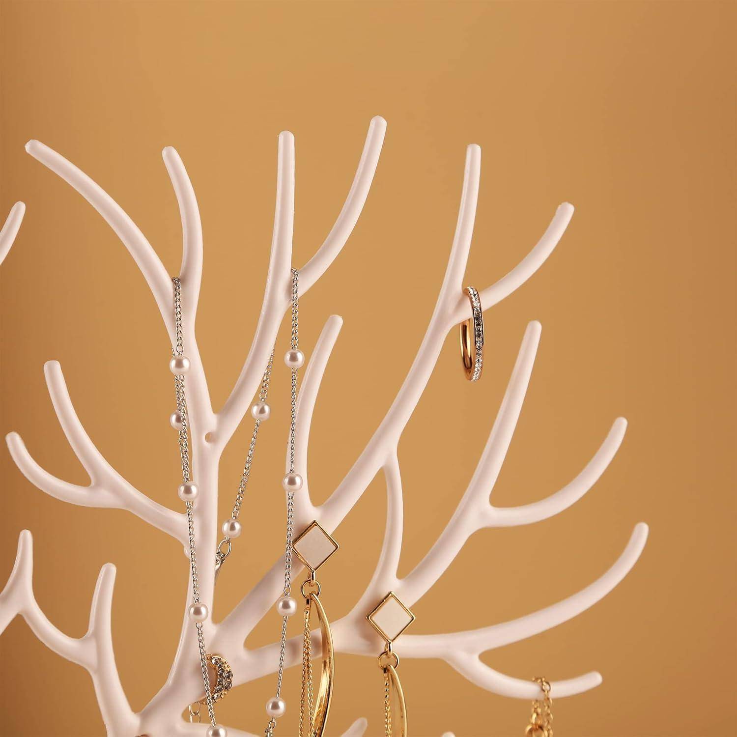 Geweih Schmuckständer Hirsch Design mit Schubladen