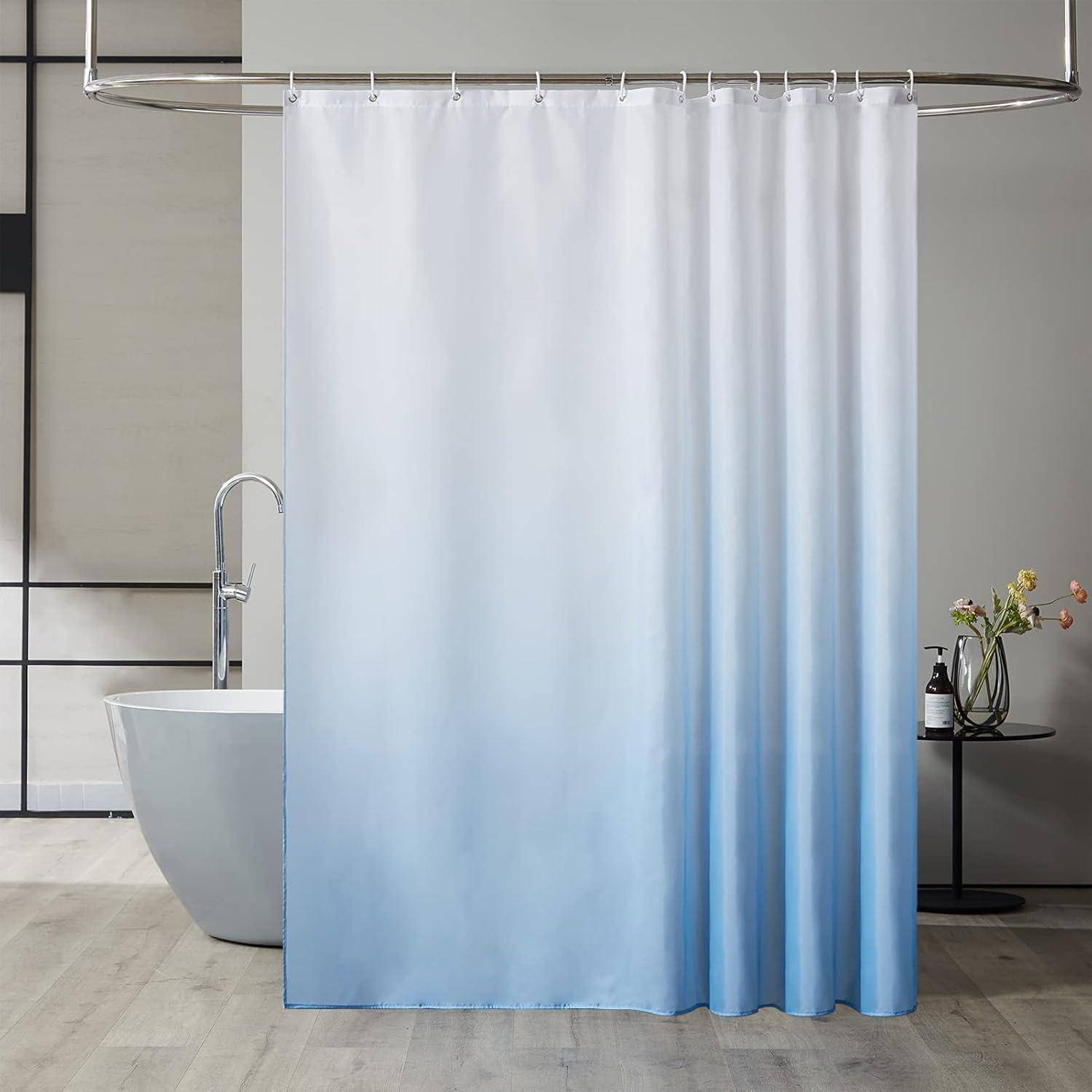 Duschvorhang Überlänge Anti-schimmel Textil Antibakteriell Waschbar