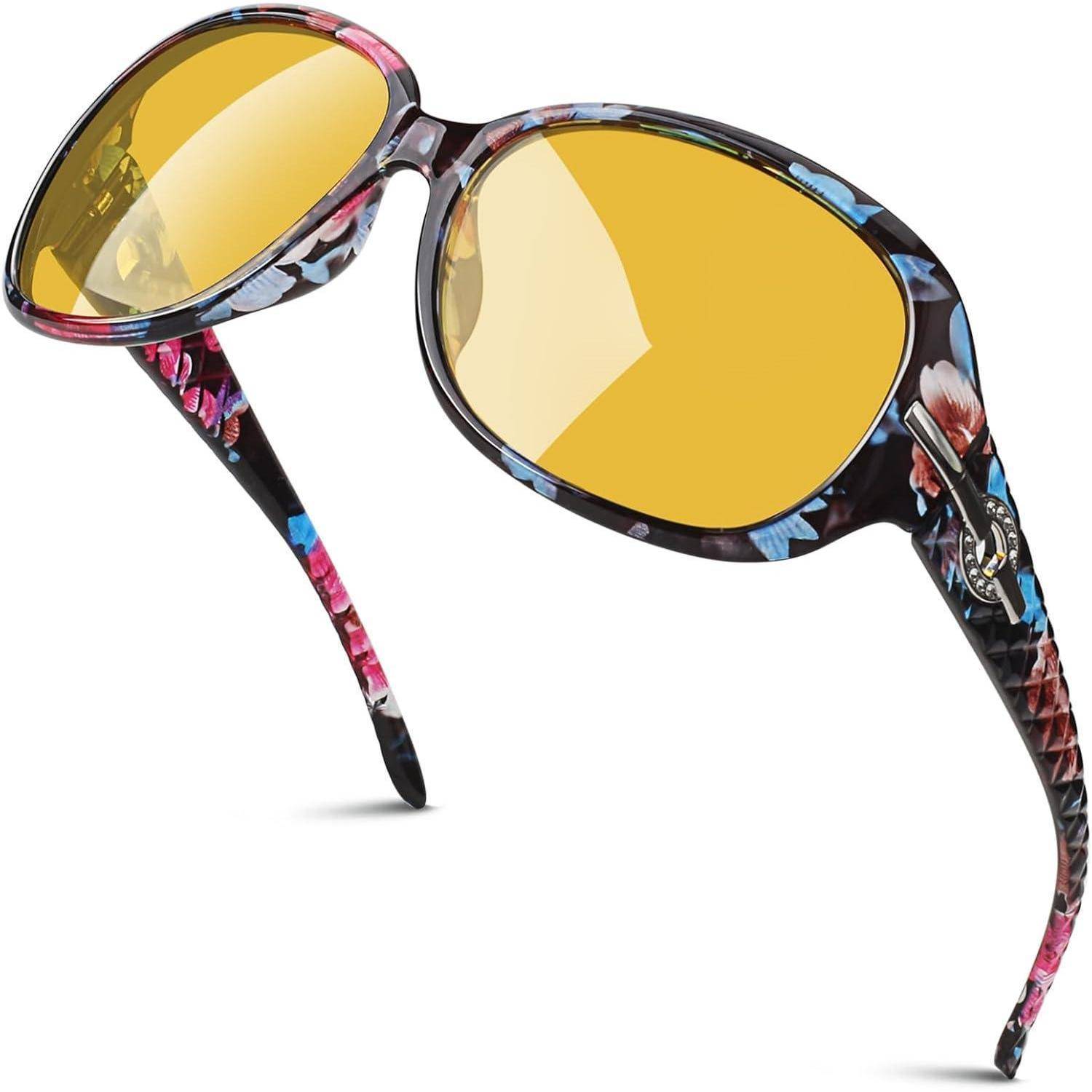 Übergroße Polarisierte Sonnenbrille Damen UV400 Schutz - Exquisite