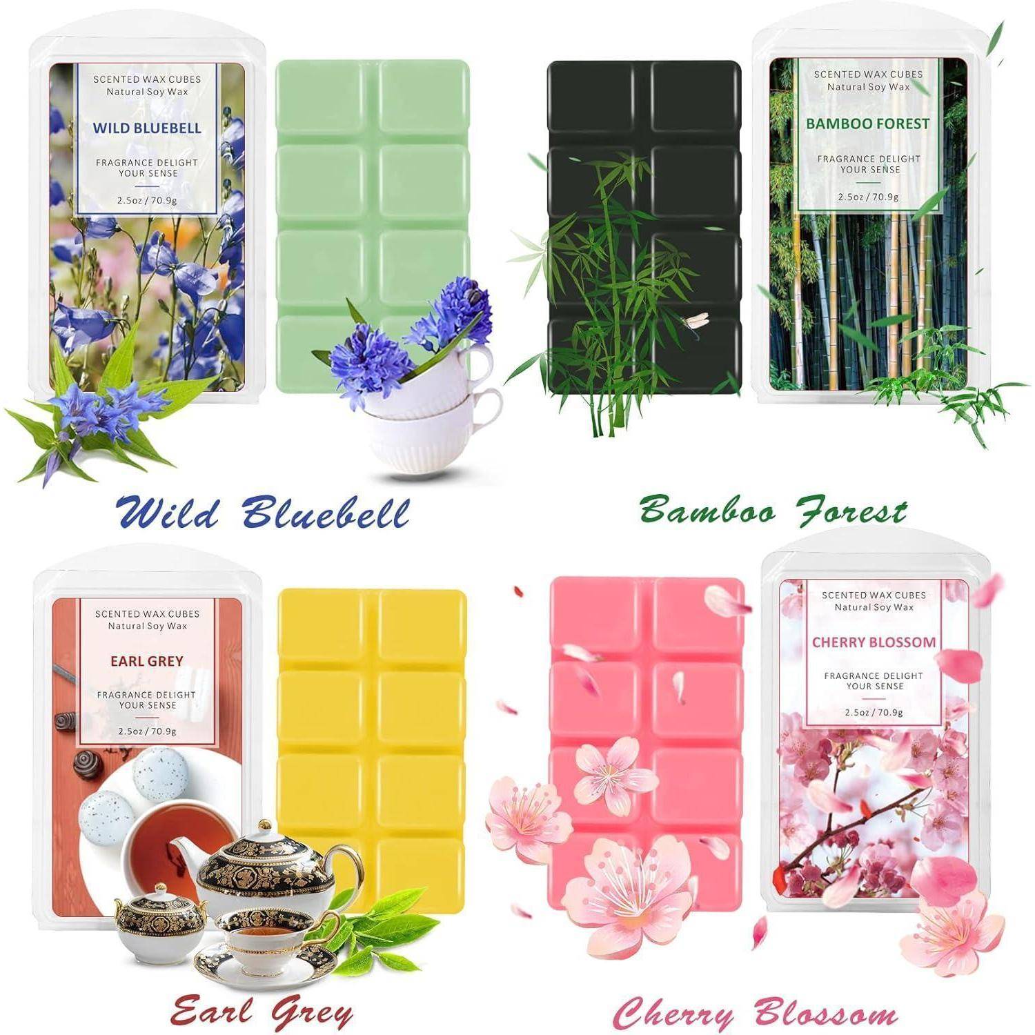 Duftwachs Sojawachs Grapefruit baumwolle earl Grey Tee baumwolle usw
