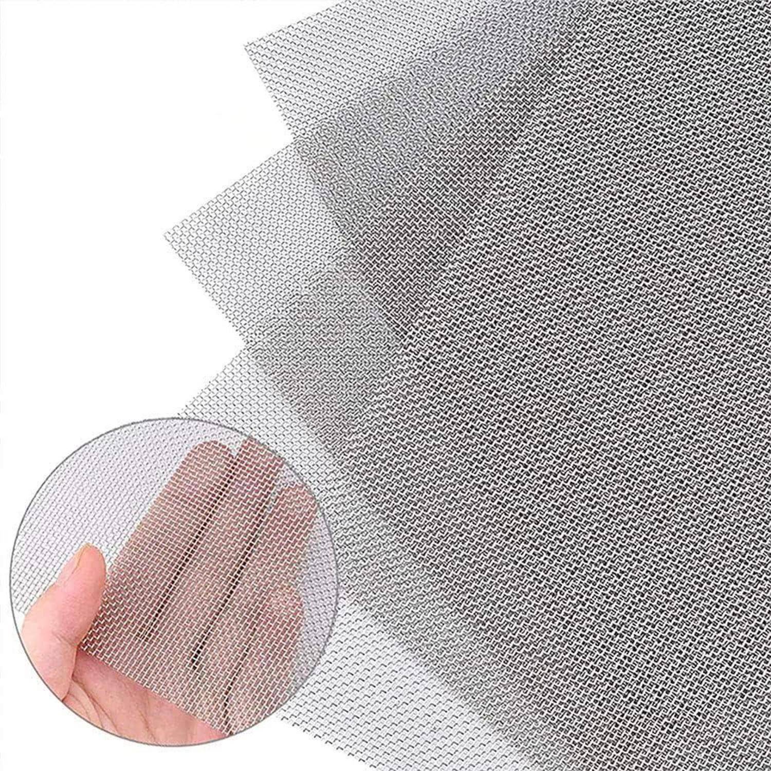 Drahtgitter Edelstahl 4 Stück 30 x 21 cm 1 mm Öffnung