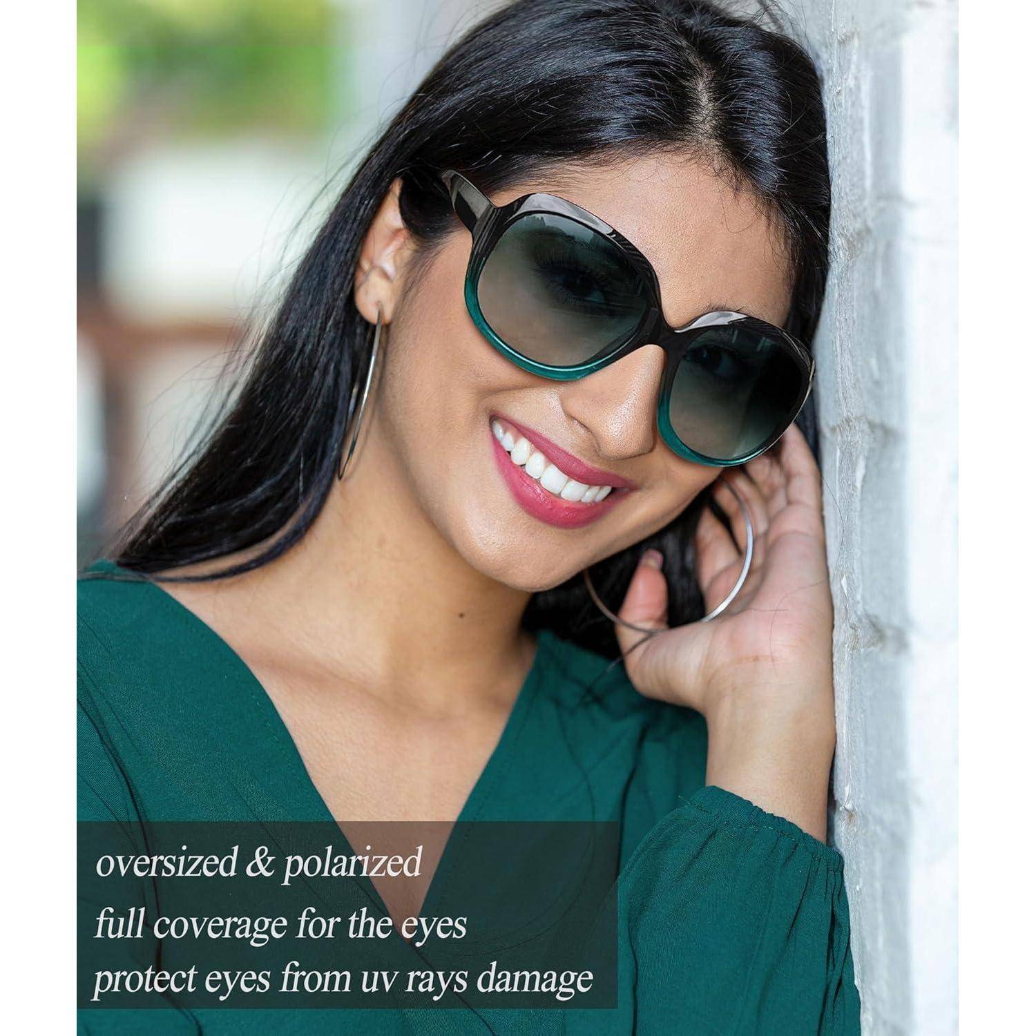 Sonnenbrille Übergroße B07-mode Grün Hellgrün Wie die Bilder